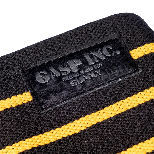 GASP HD Gasp albueærme, Sort/Gul