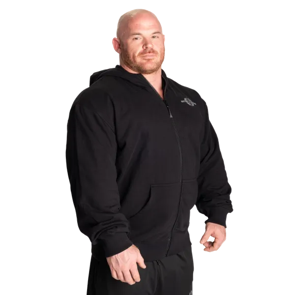 Better Bodies Legacy Standard Zip Hoodie, Black