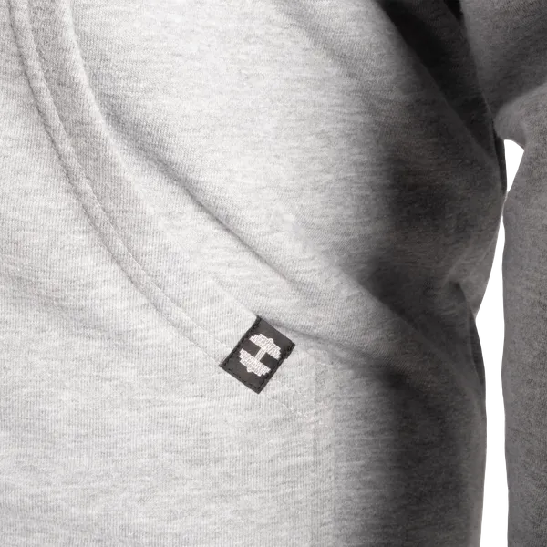 Better Bodies Standard Zip Hoodie, Light Grey Melange