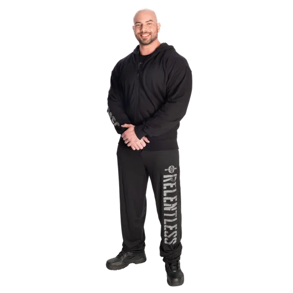 Better Bodies Standard Zip Hoodie, Black