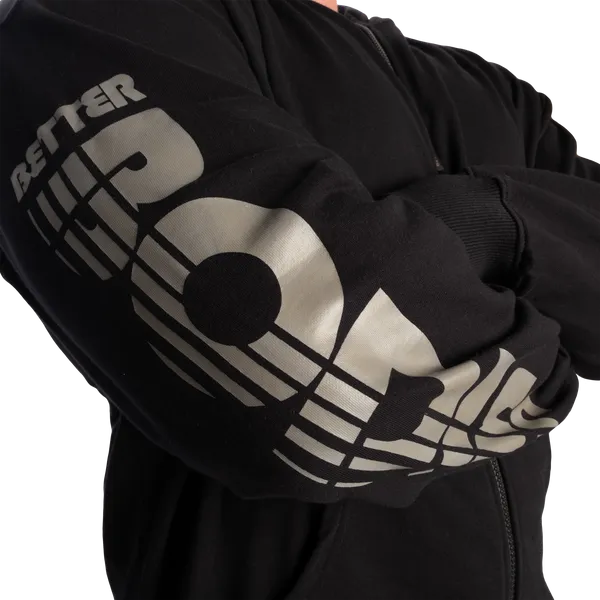 Better Bodies Standard Zip Hoodie, Black
