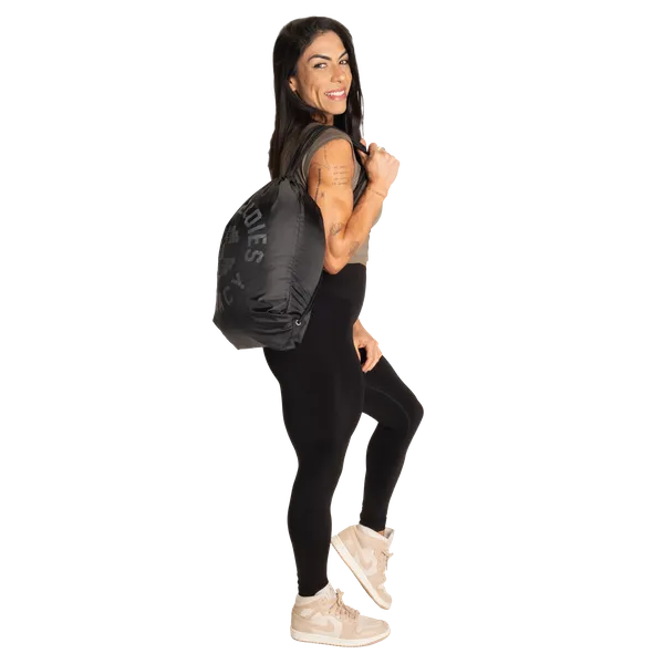 Better Bodies Stringbag BB, Black/Smoke Grey