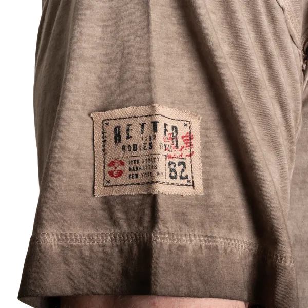 Better Bodies 19th Street Yoke Original T-shirt, Washed Timber