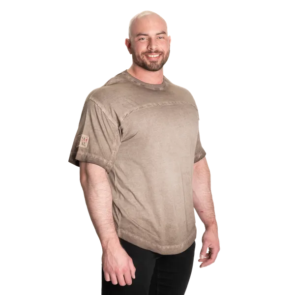 Better Bodies 19th Street Yoke Original T-shirt, Washed Timber
