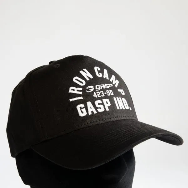GASP Throwback HC Cap, Black