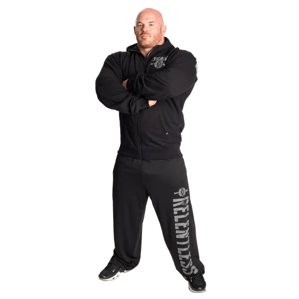 Better Bodies Original Standard Zip Hoodie, Black
