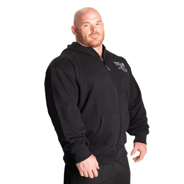 Better Bodies Original Standard Zip Hoodie, Black