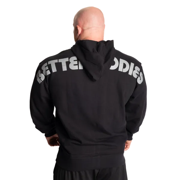 Better Bodies Original Standard Zip Hoodie, Black