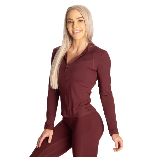 Better Bodies Skull Core Jacket/Träningströja, Maroon