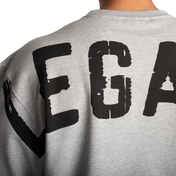 Better Bodies Legacy Sweatshirt/Träningströja, Light Grey Melange