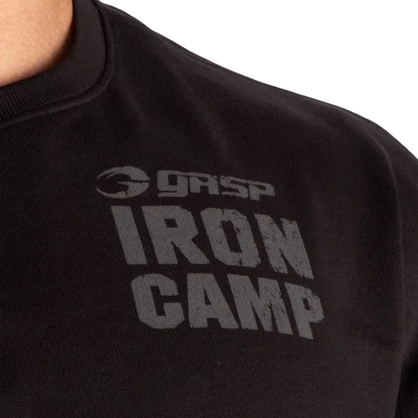 Gasp Iron Camp Sweatshirt/Träningströja, Black