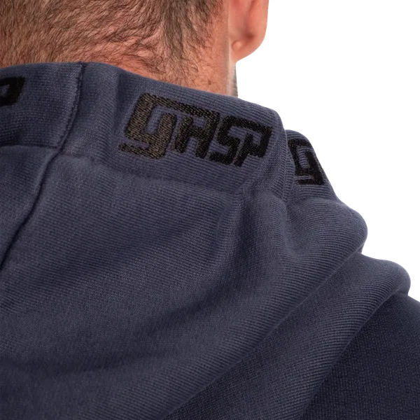 Gasp Pro Gym Hættetrøje, Vasket Marineblå
