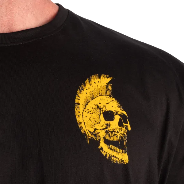 Gasp HTK Original T-shirt, Black/Yellow