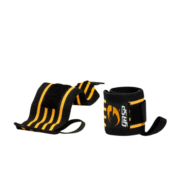 Gasp Hardcore Wrist Wraps, Black