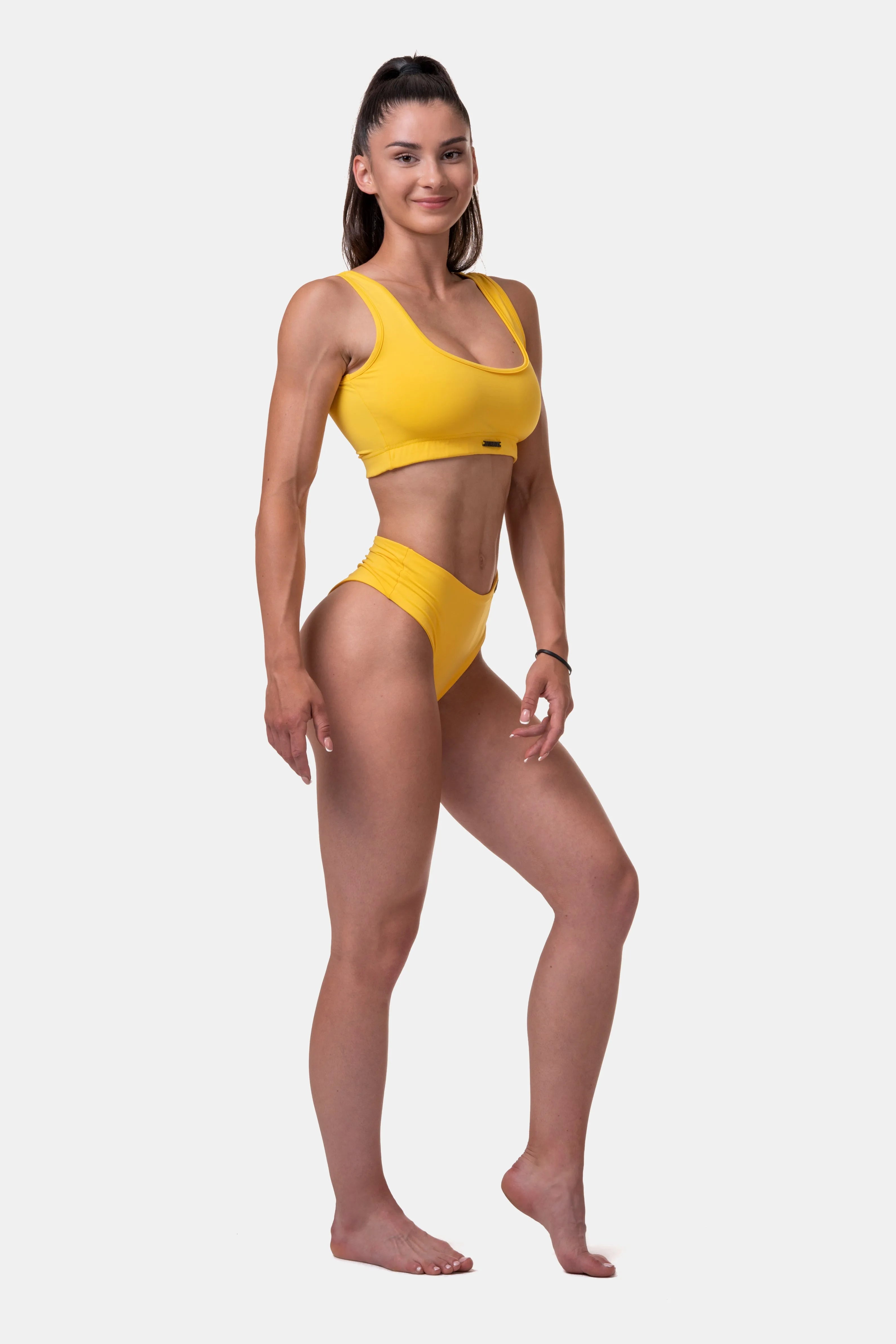 NEBBIA Miami Sporty bikinitop, gul