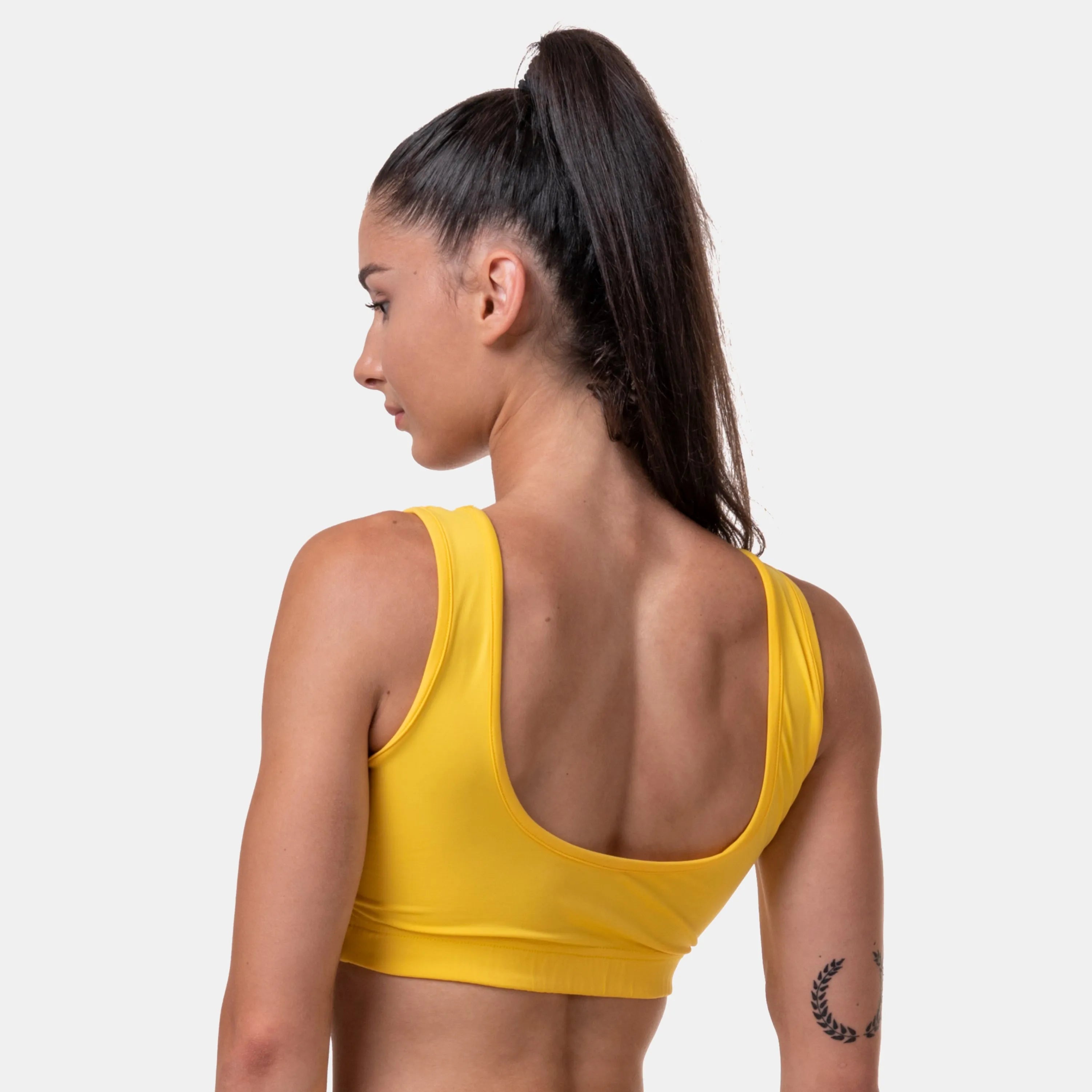 NEBBIA Miami Sporty bikinitop, gul