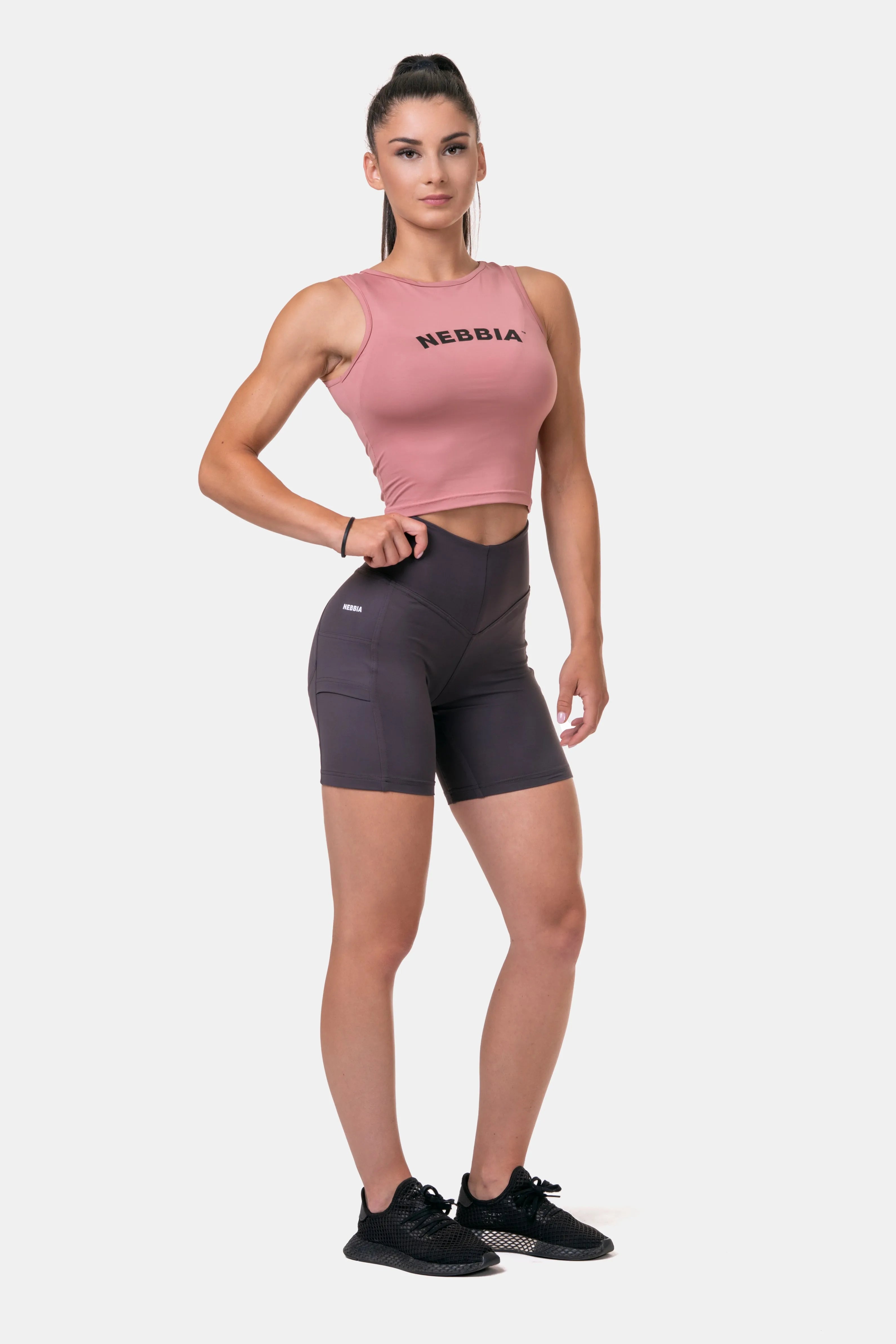 NEBBIA Fit & Sporty Tank Top/träningstopp, old rose