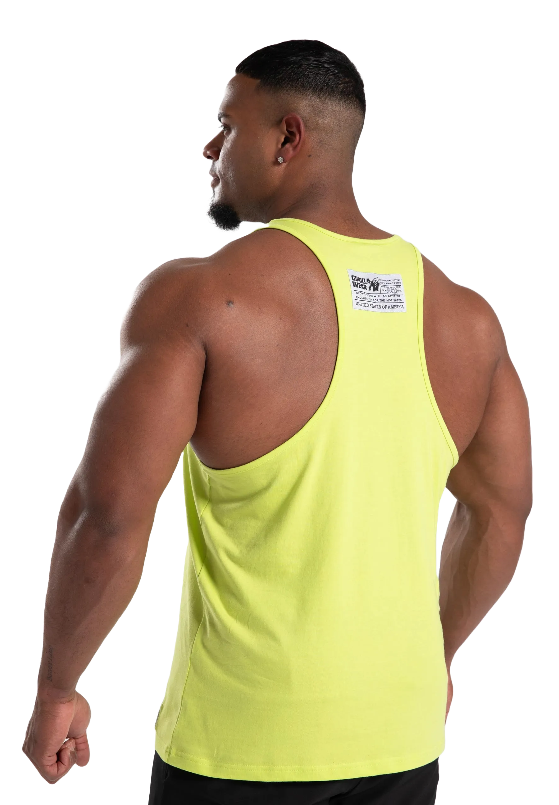Gorilla Wear Classic Tank Top/Linne, wild lime