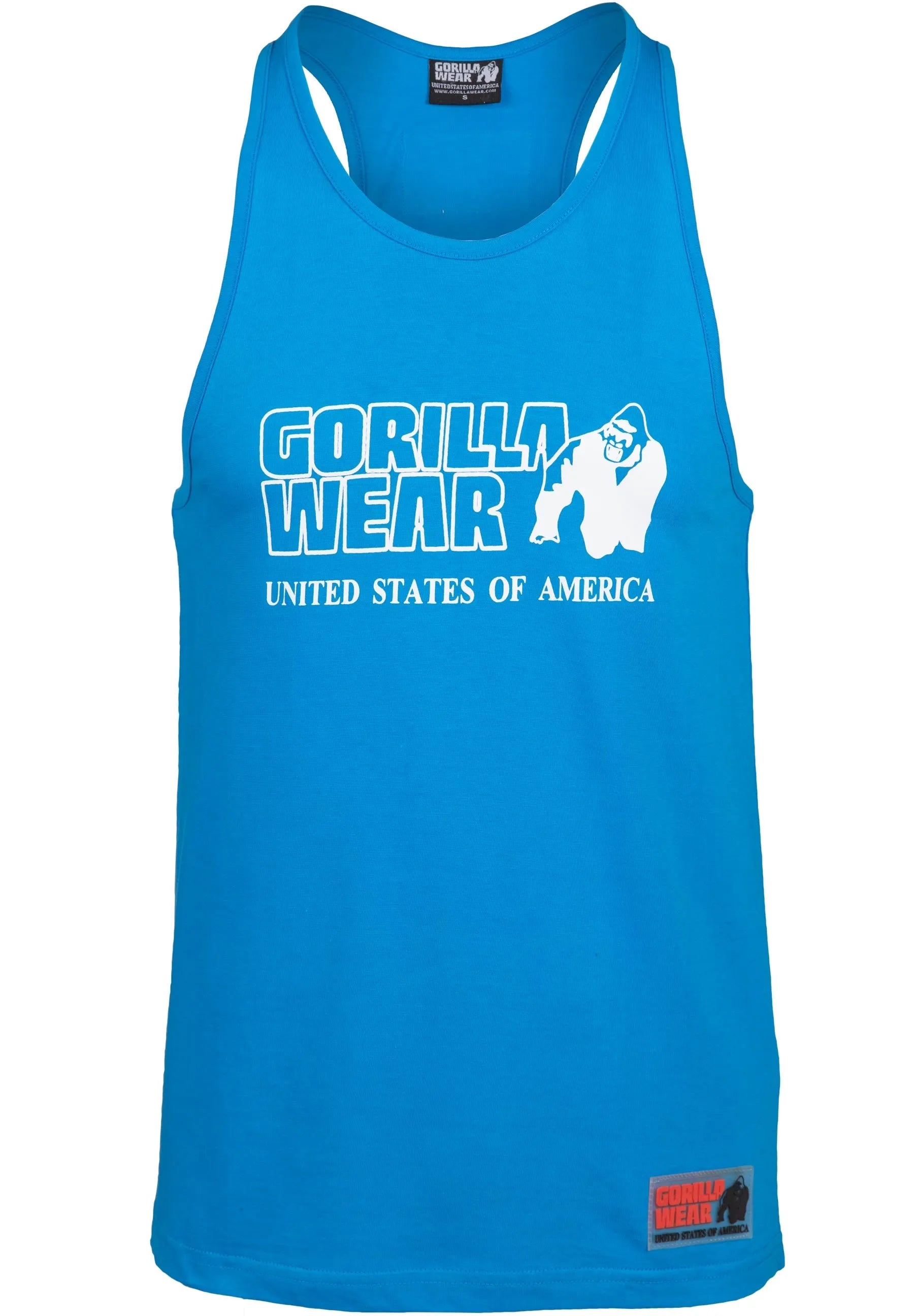 Gorilla Wear Classic Tank Top/Linne, blue