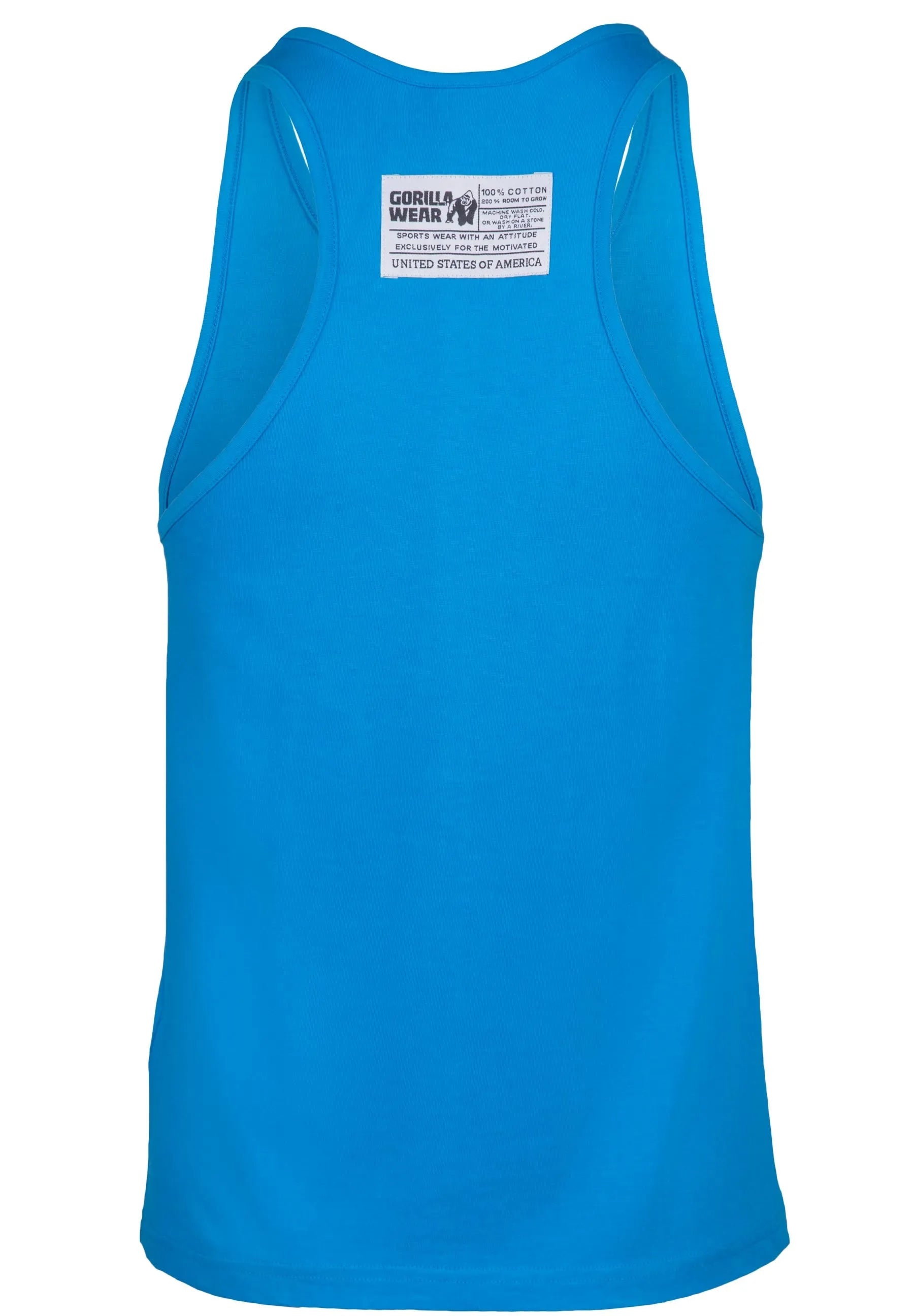Gorilla Wear Classic Tank Top/Linne, blue
