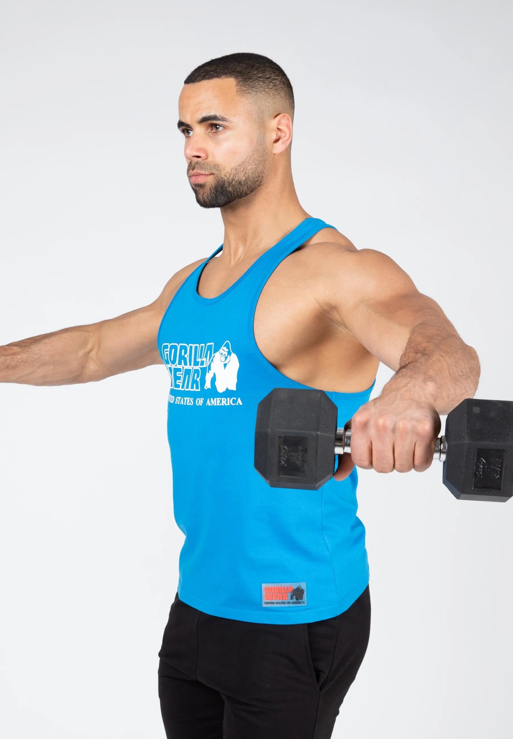 Gorilla Wear Classic Tank Top/Linne, blue