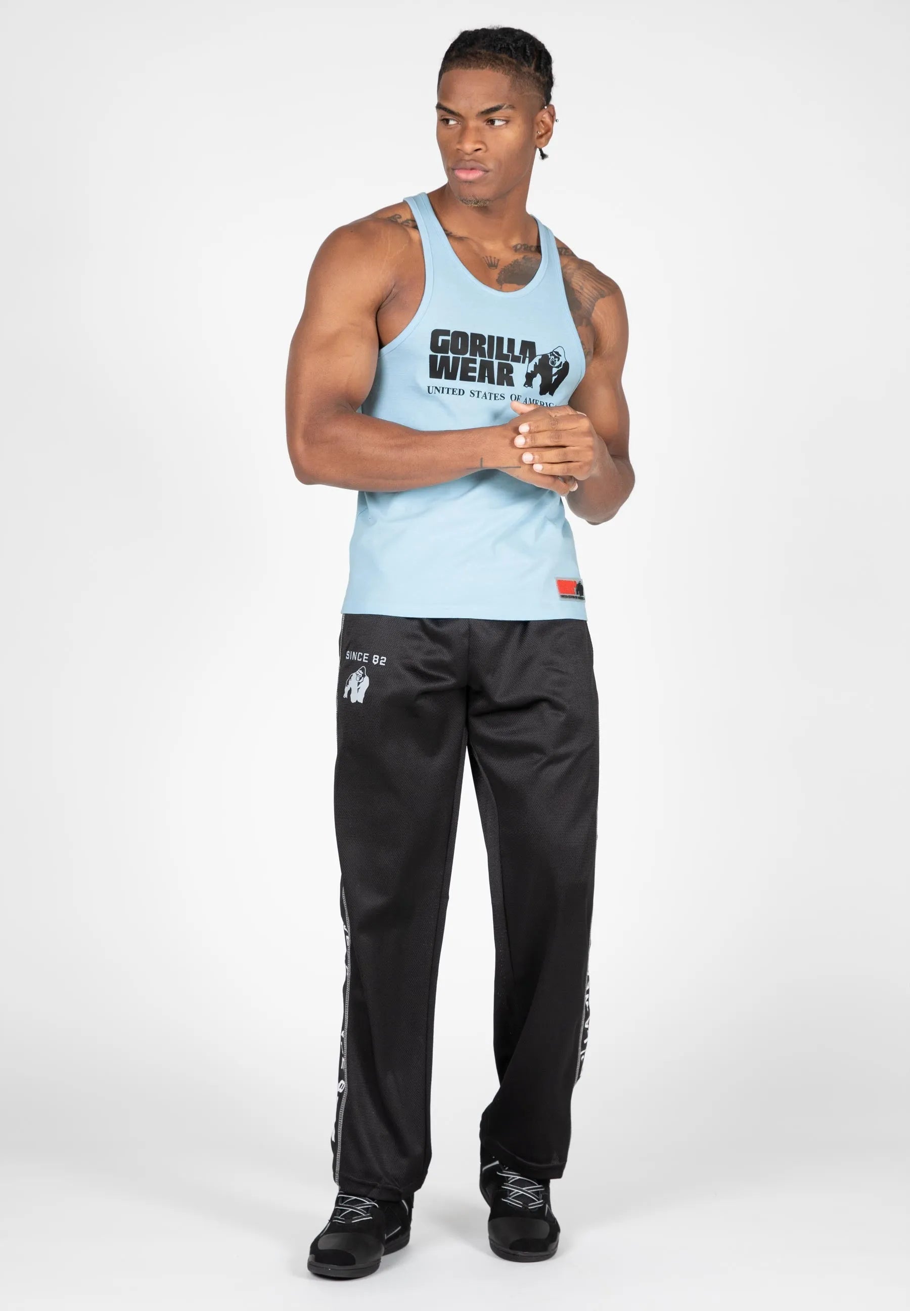 Gorilla Wear Classic Tank Top/Linne, light blue