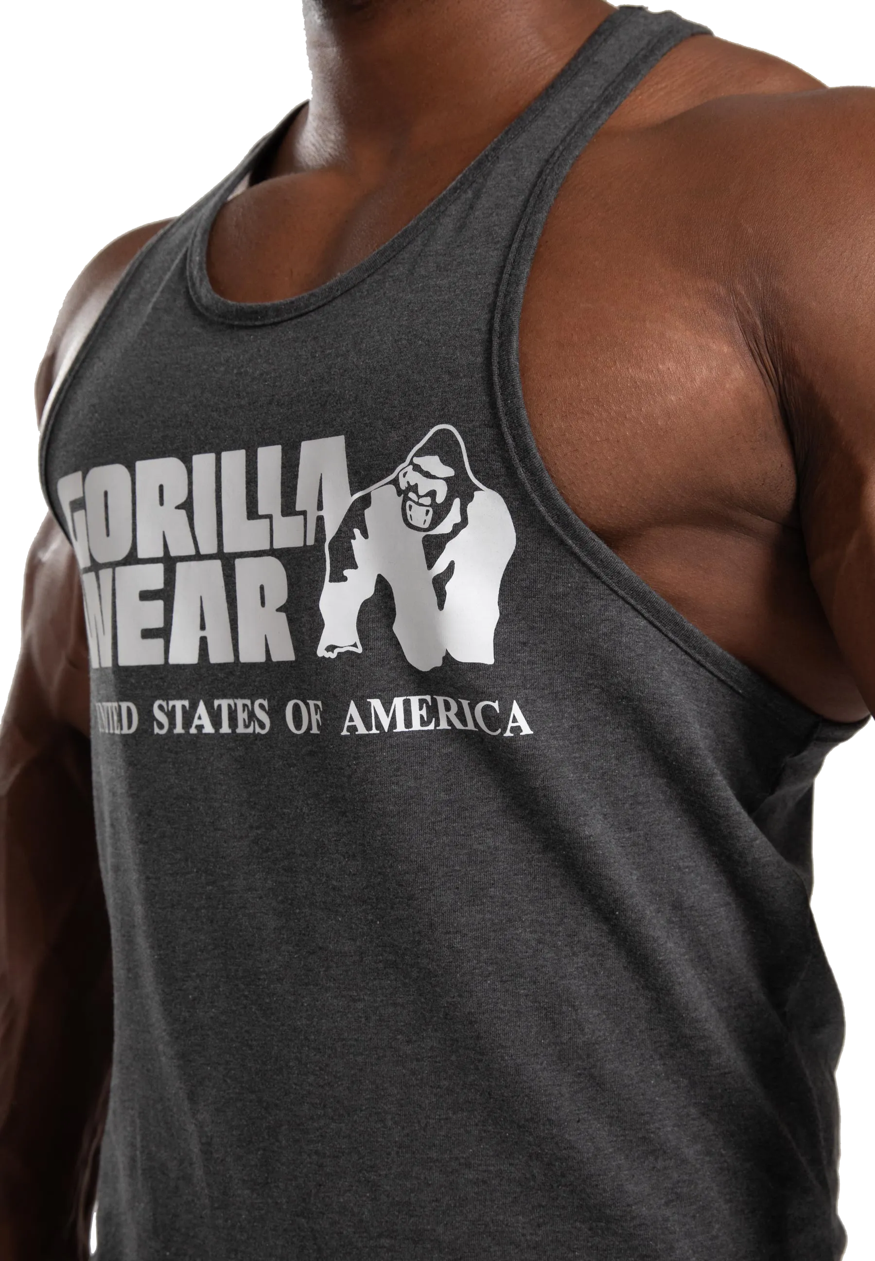 Gorilla Wear Classic Tank Top/Linne, dark grey
