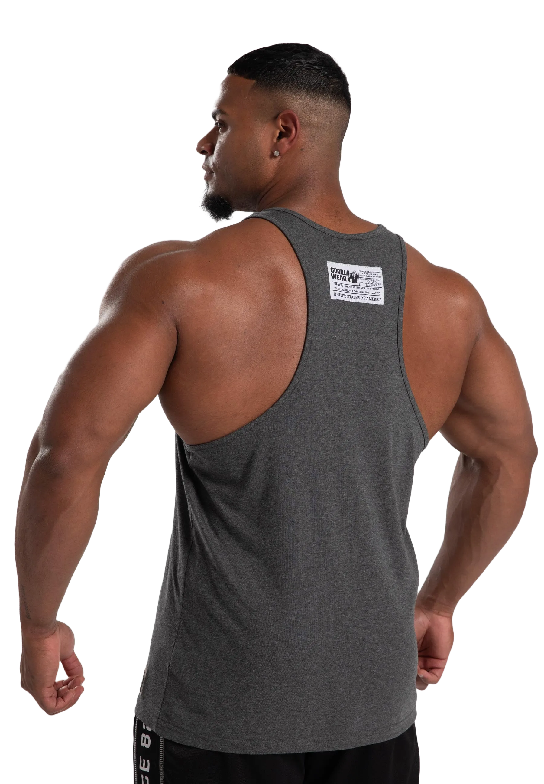 Gorilla Wear Classic Tank Top/Linne, dark grey
