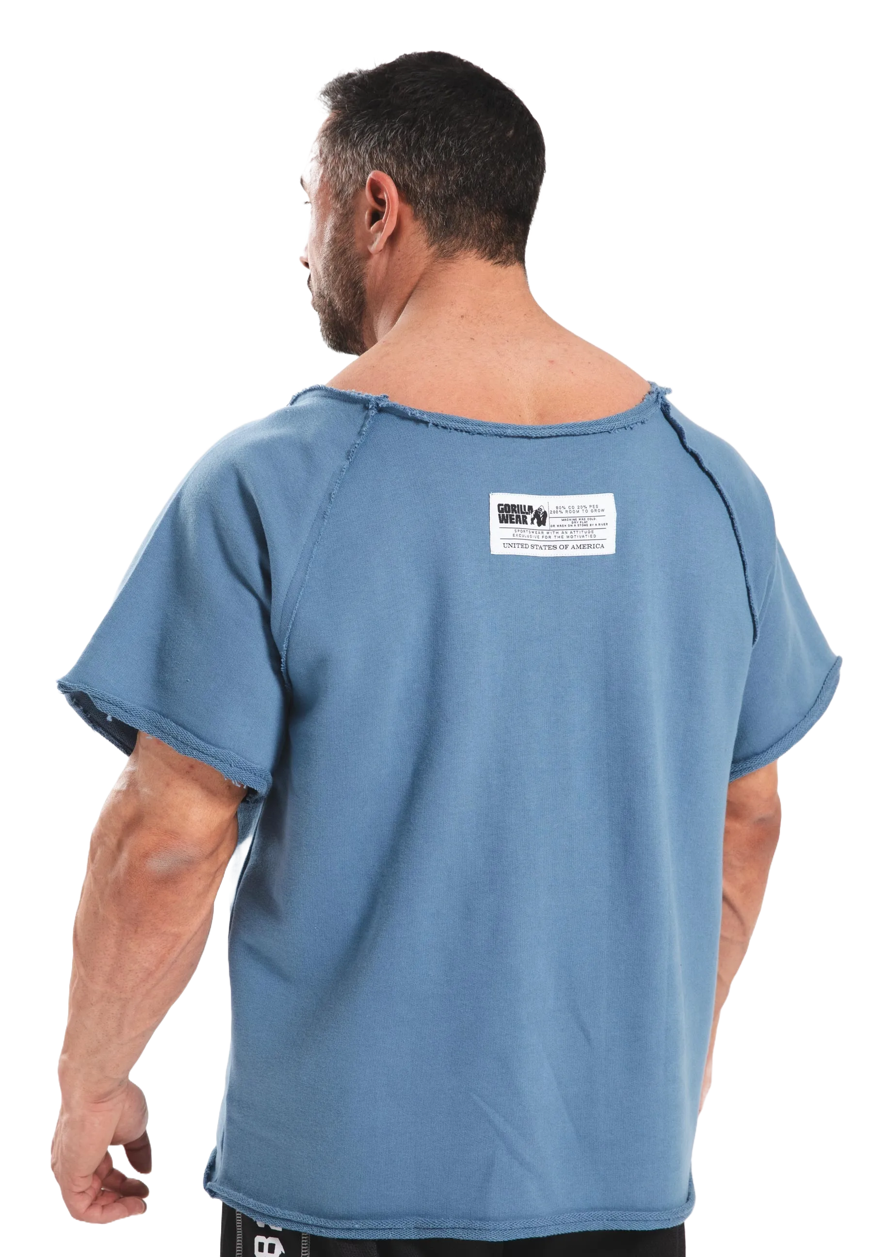 Gorilla Wear Classic Workout Top T-shirt, coronetblå
