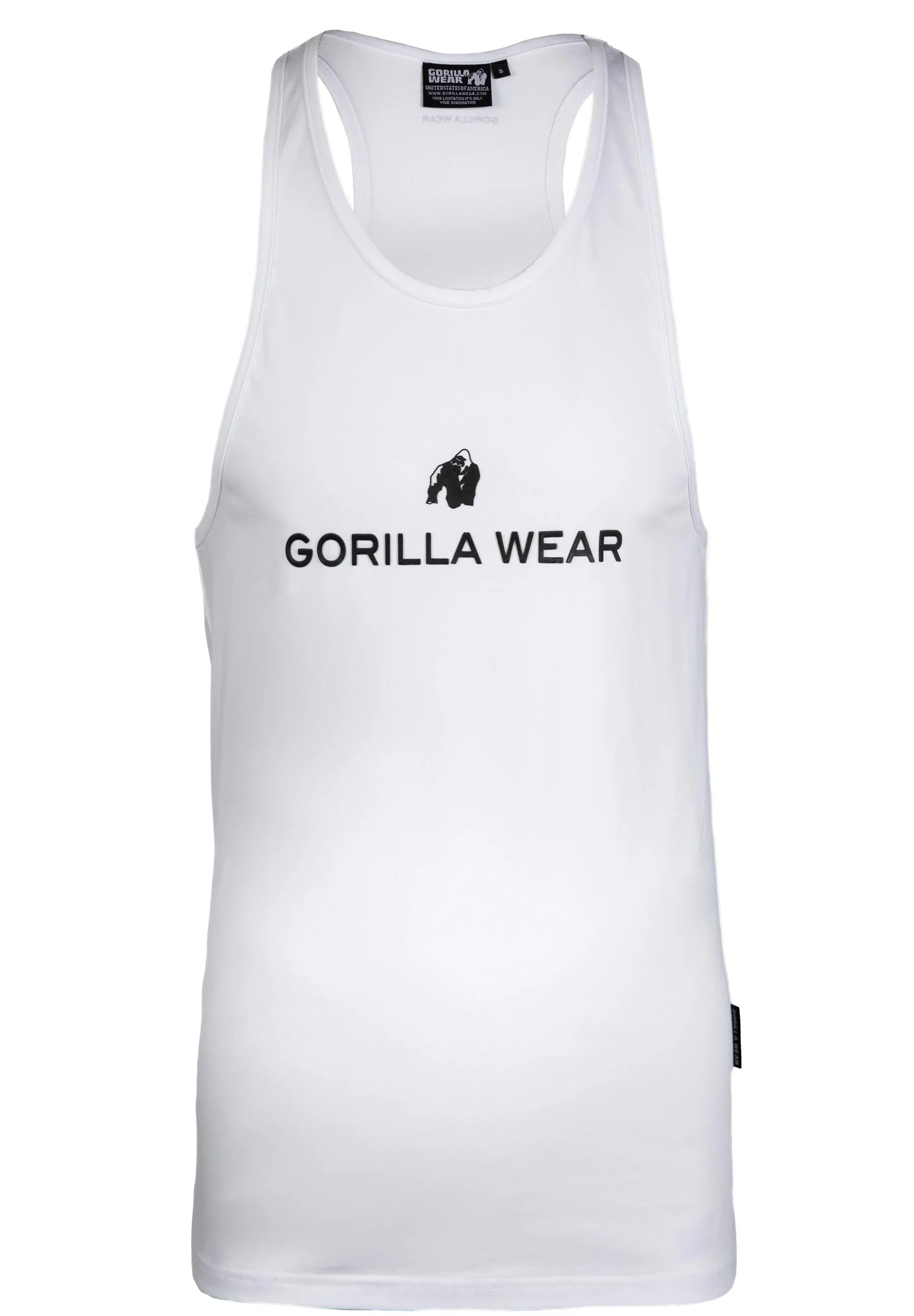 Gorilla Wear Carter Stretch Tank Top/Linne, white