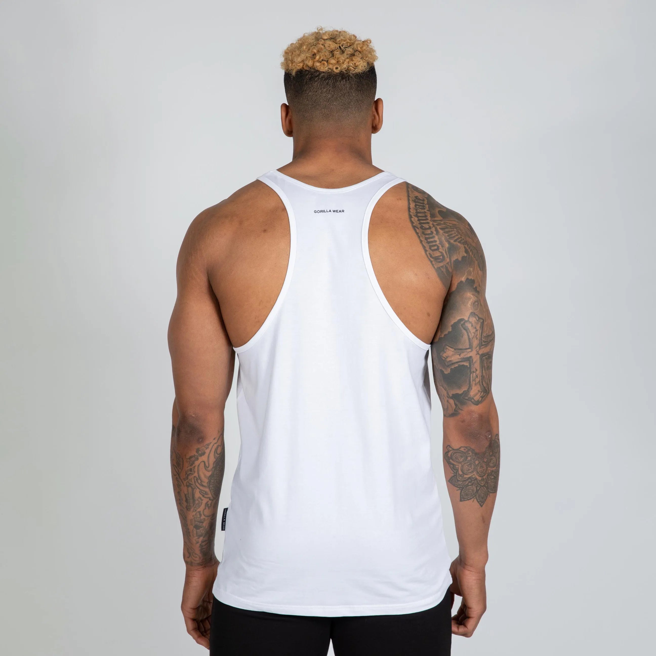 Gorilla Wear Carter Stretch Tank Top/Linne, white