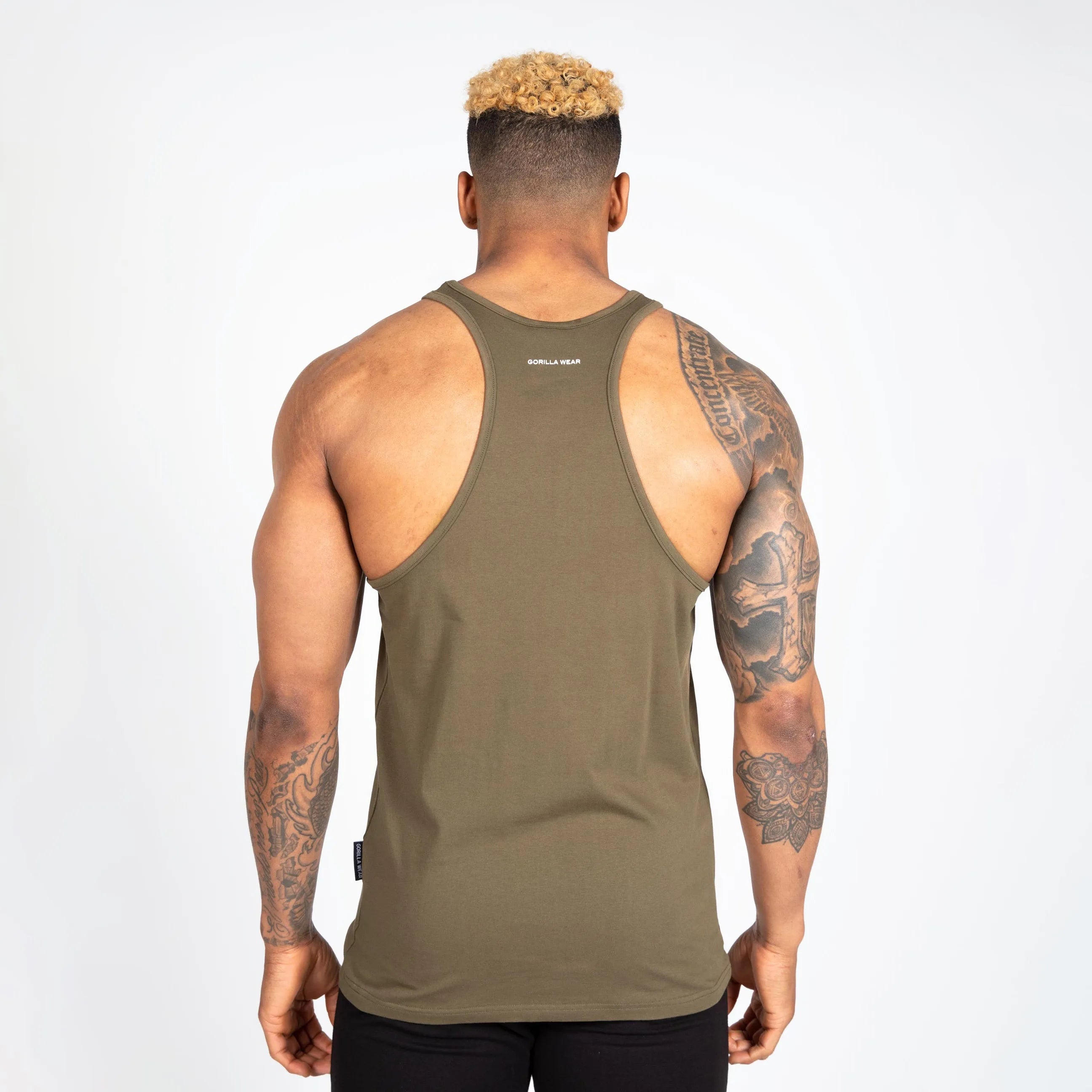 Gorilla Wear Carter Stretch Tank Top/Linne, army green