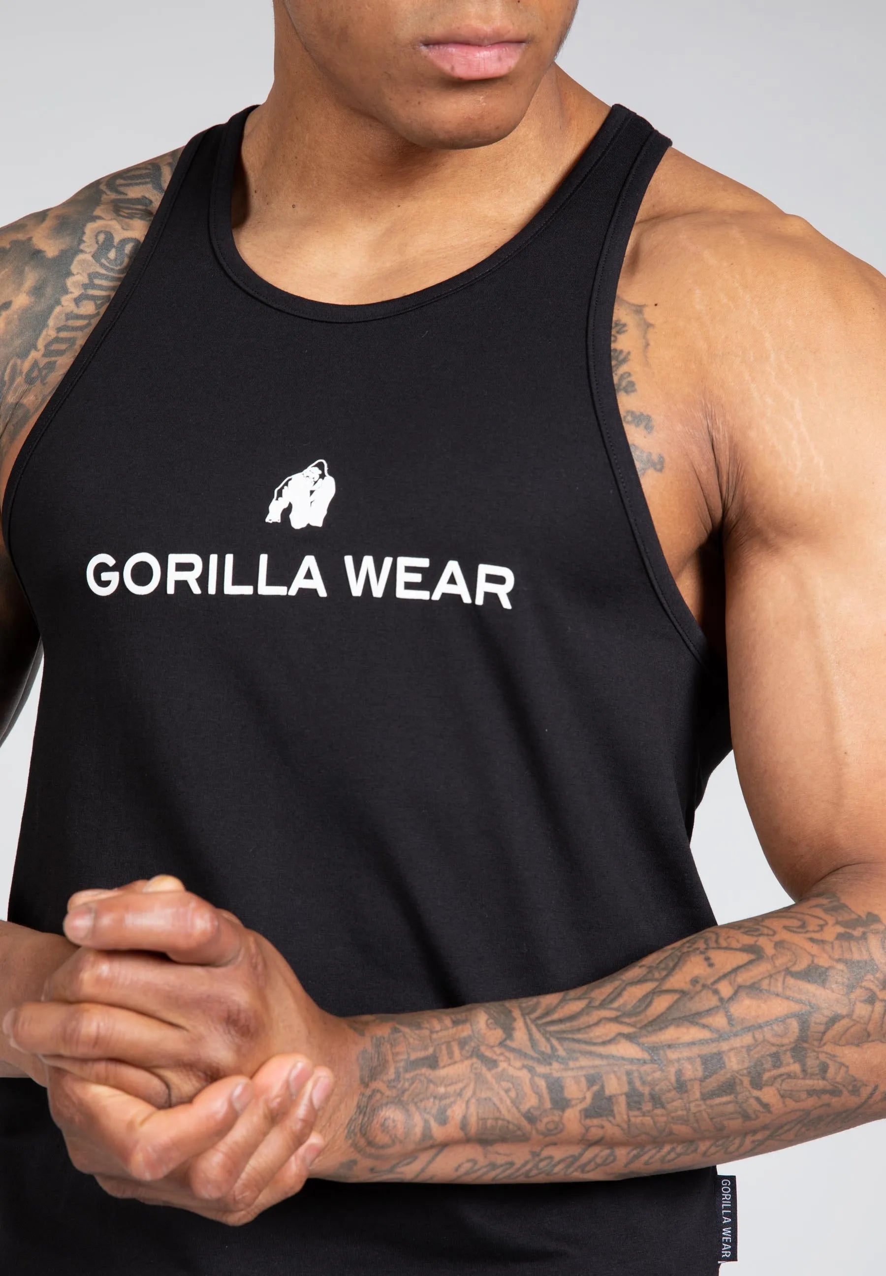 Gorilla Wear Carter Stretch Tank Top/Linne, black
