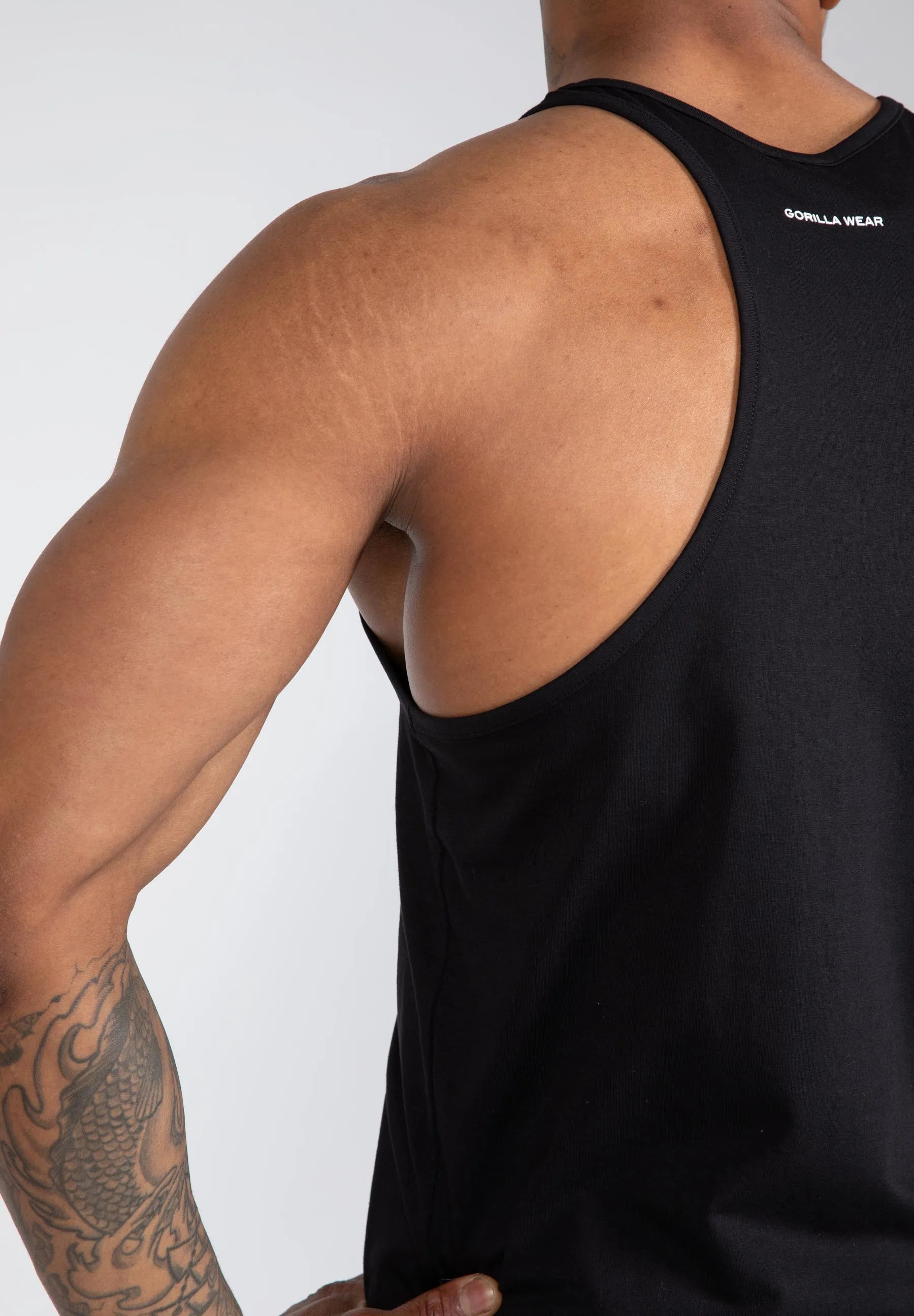 Gorilla Wear Carter Stretch Tank Top/Linne, black