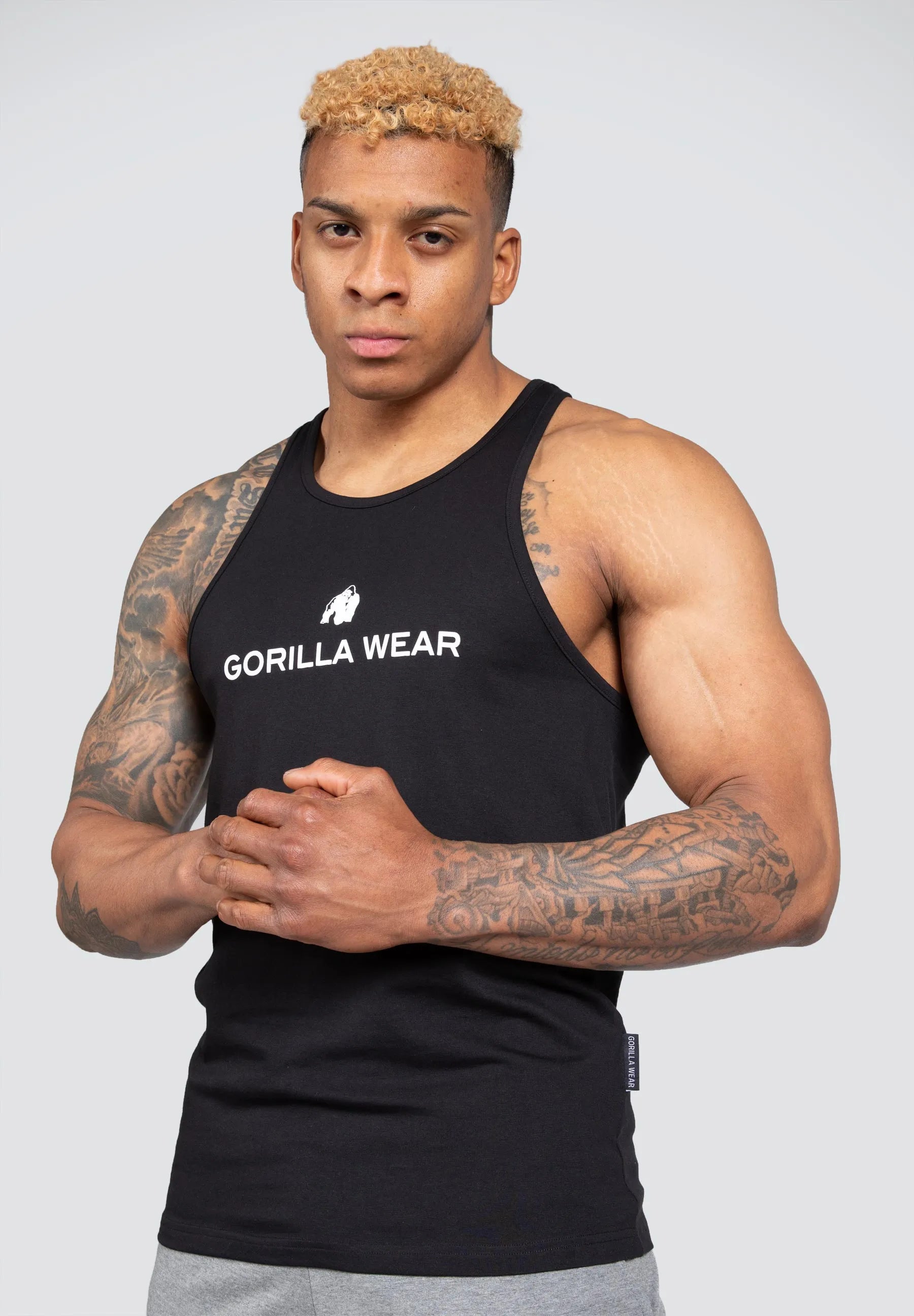 Gorilla Wear Carter Stretch Tank Top/Linne, black