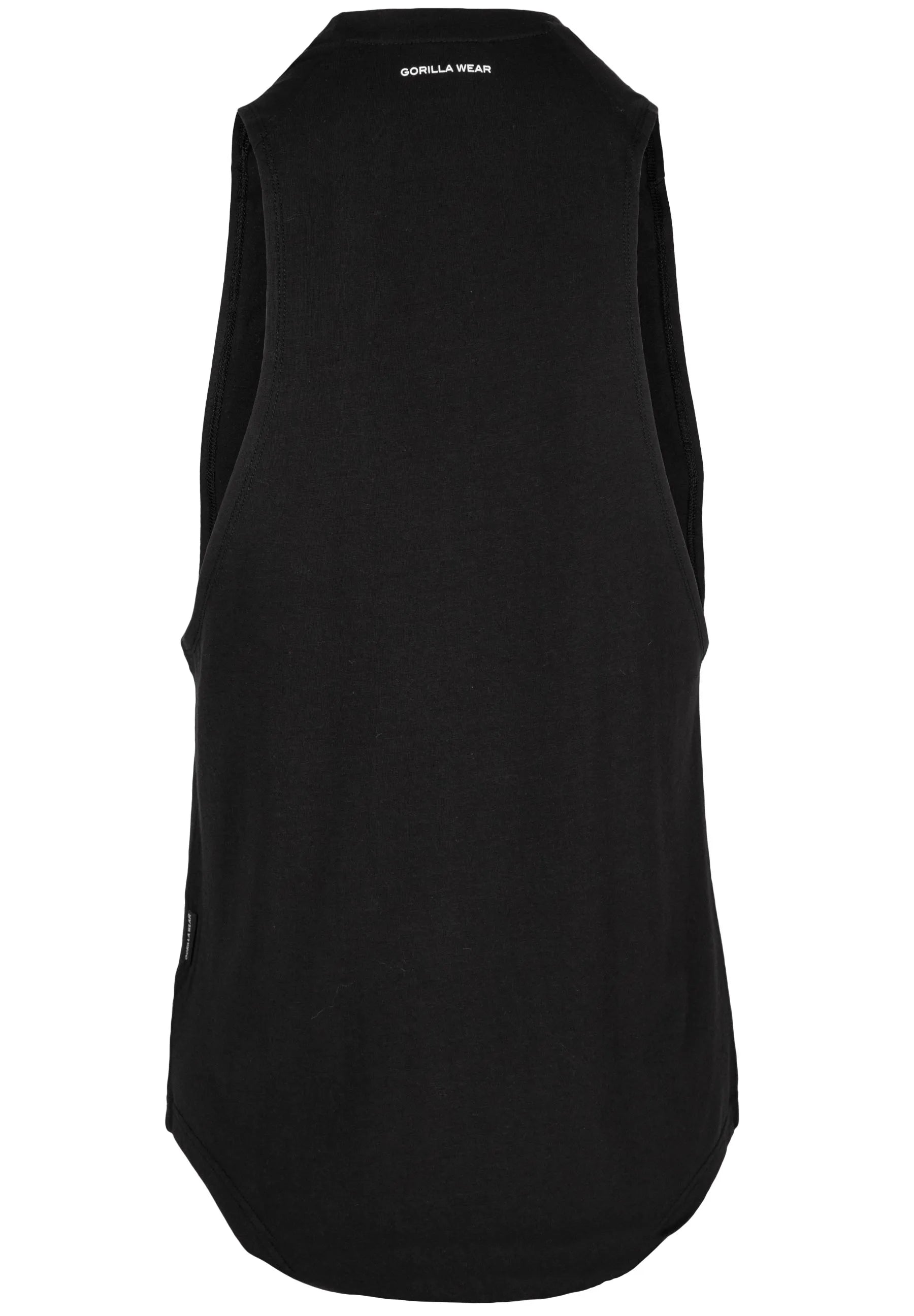 Gorilla Wear - Milo Drop Armhole Tanktop/Linje, sort