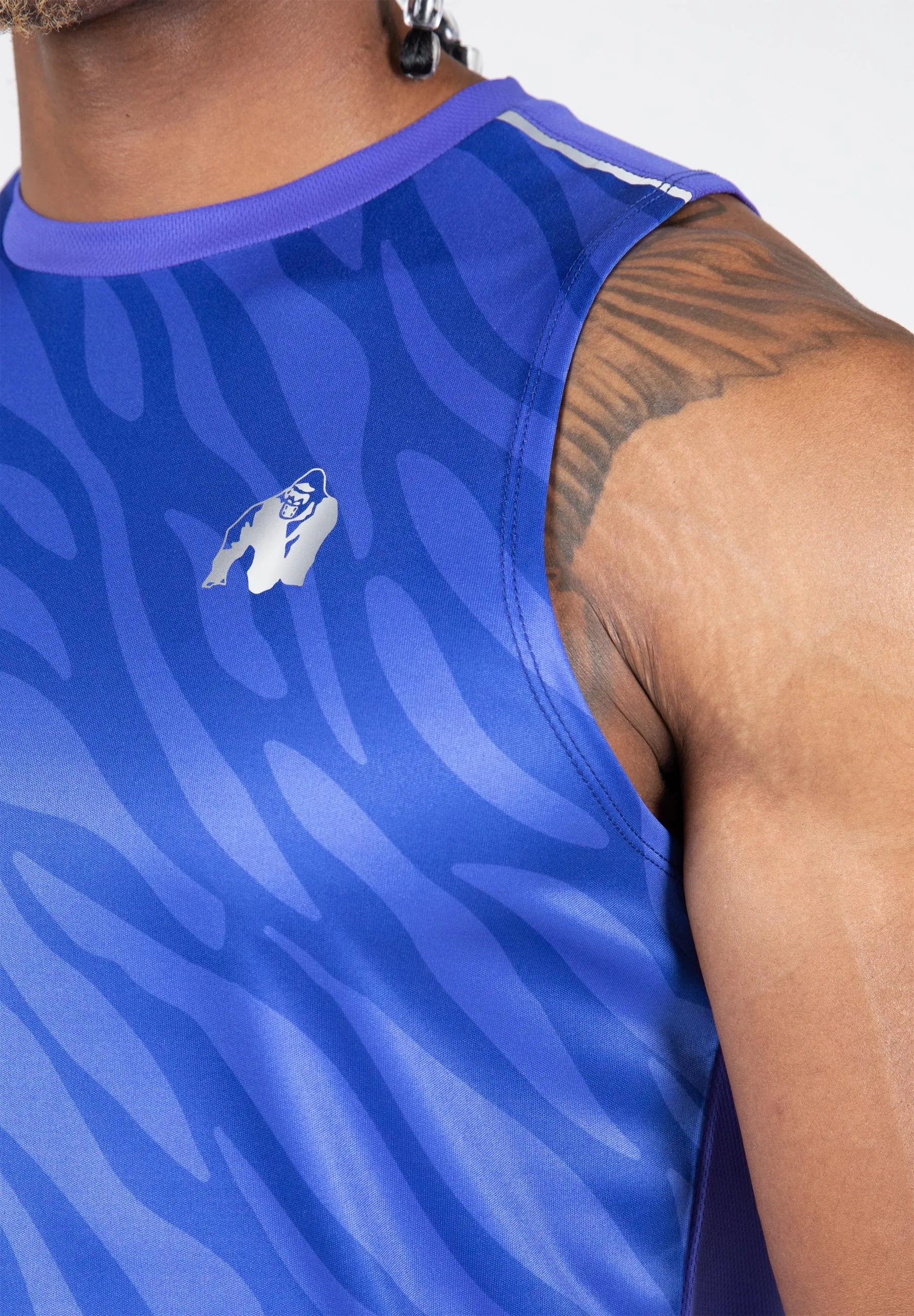 Gorilla Wear - Washington Tank Top/Linne, blue