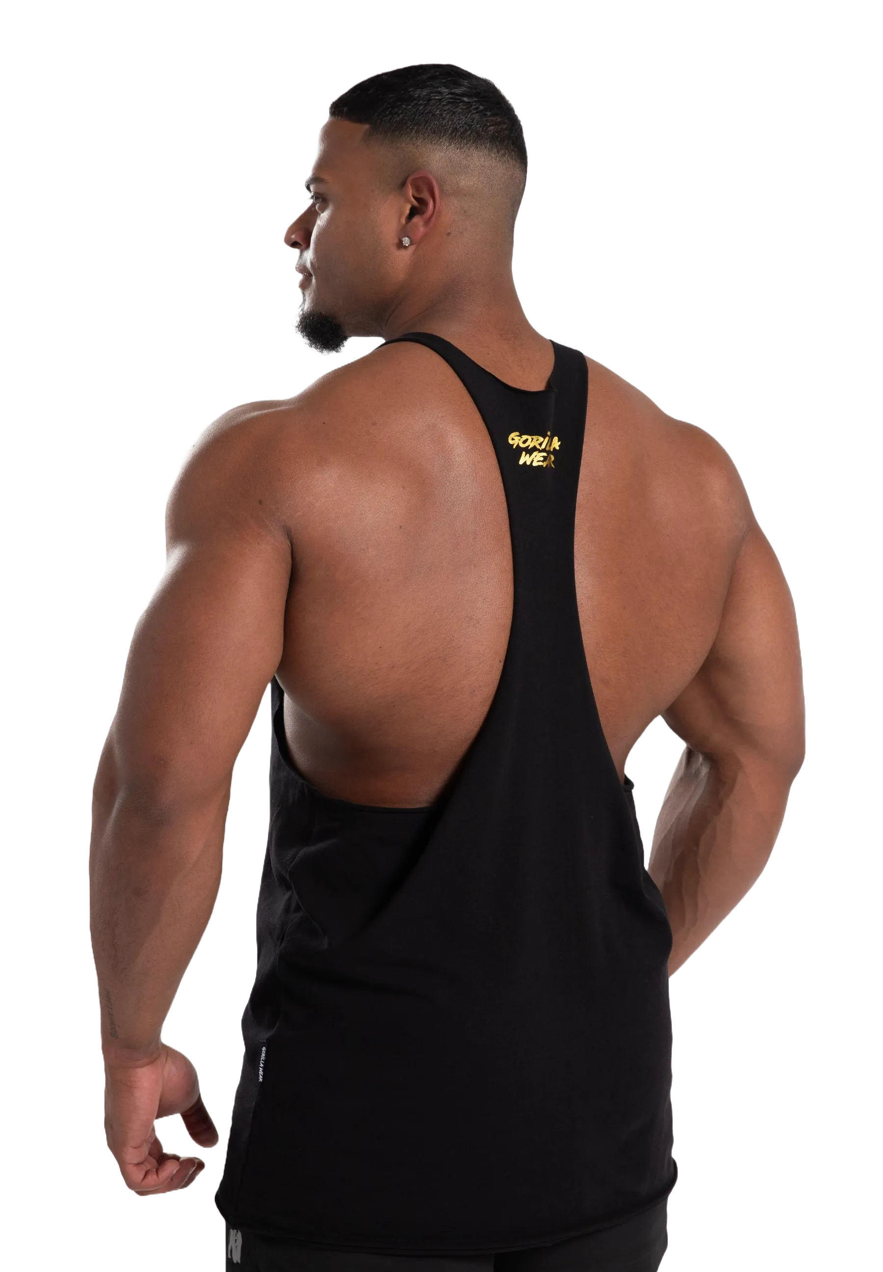 Gorilla Wear - Melrose Stringer Linned, sort guld