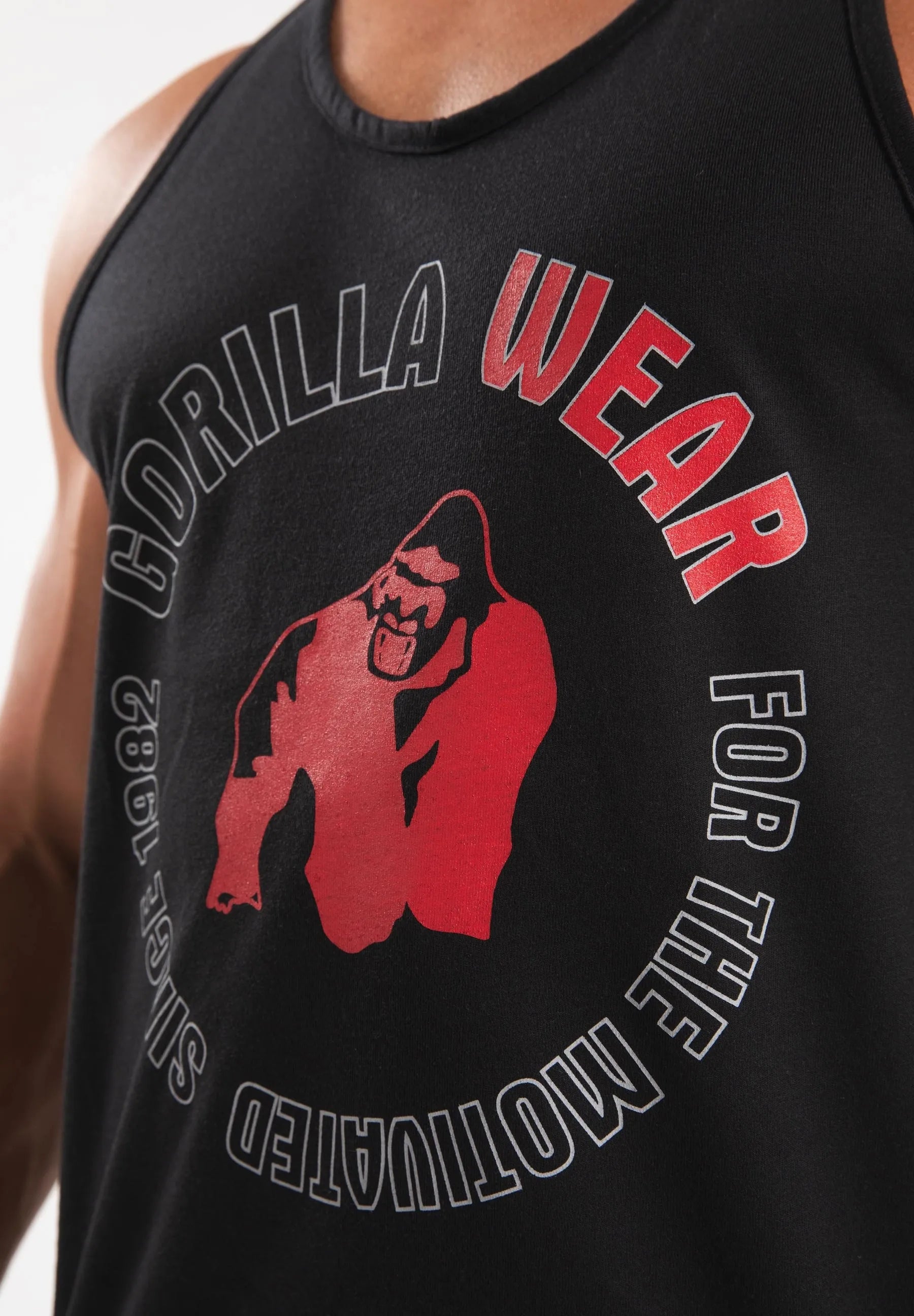 Gorilla Wear Lafayette Racerback Tank Top/Linne, black