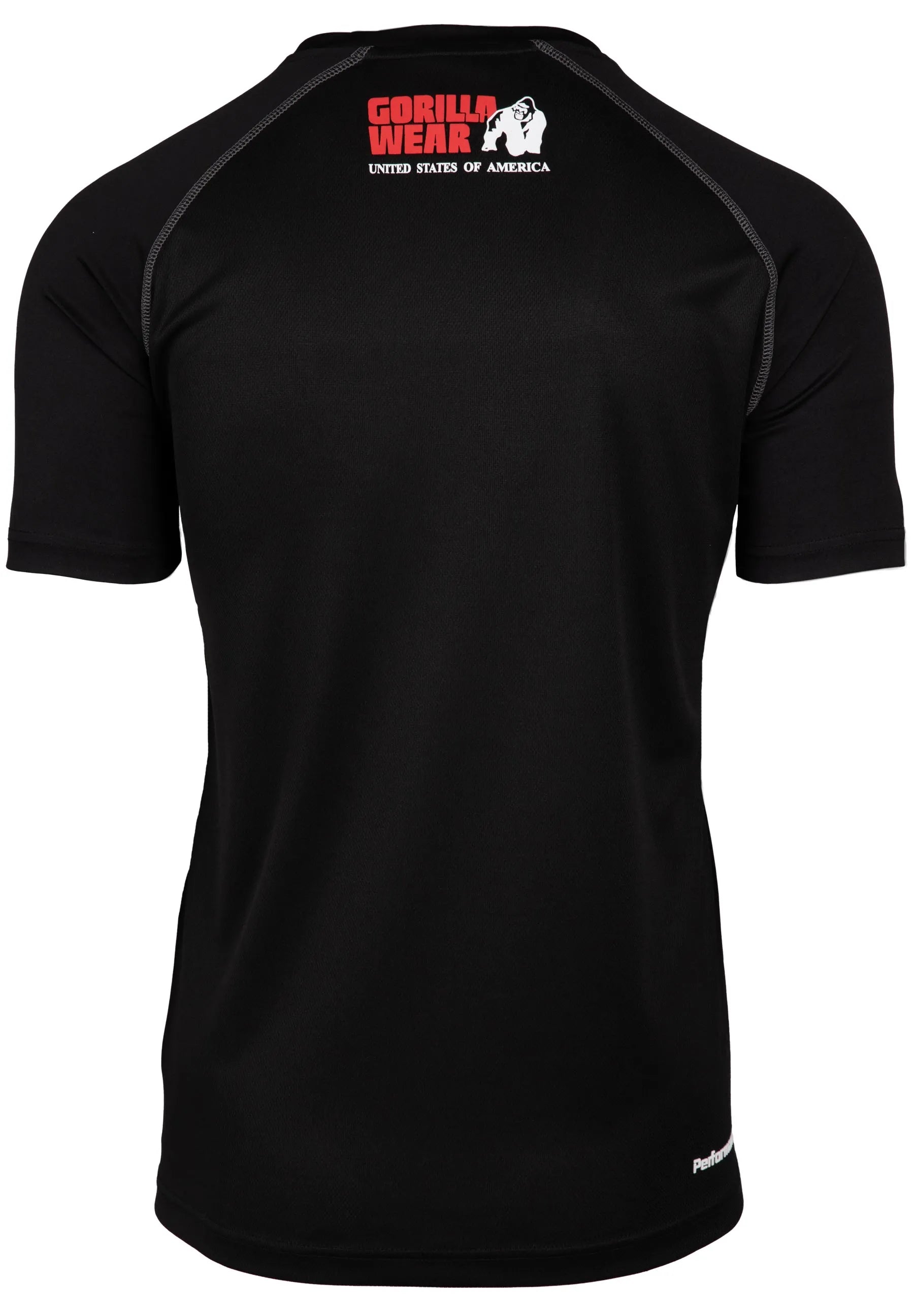 Gorilla Wear Performance T-shirt, sort/grå