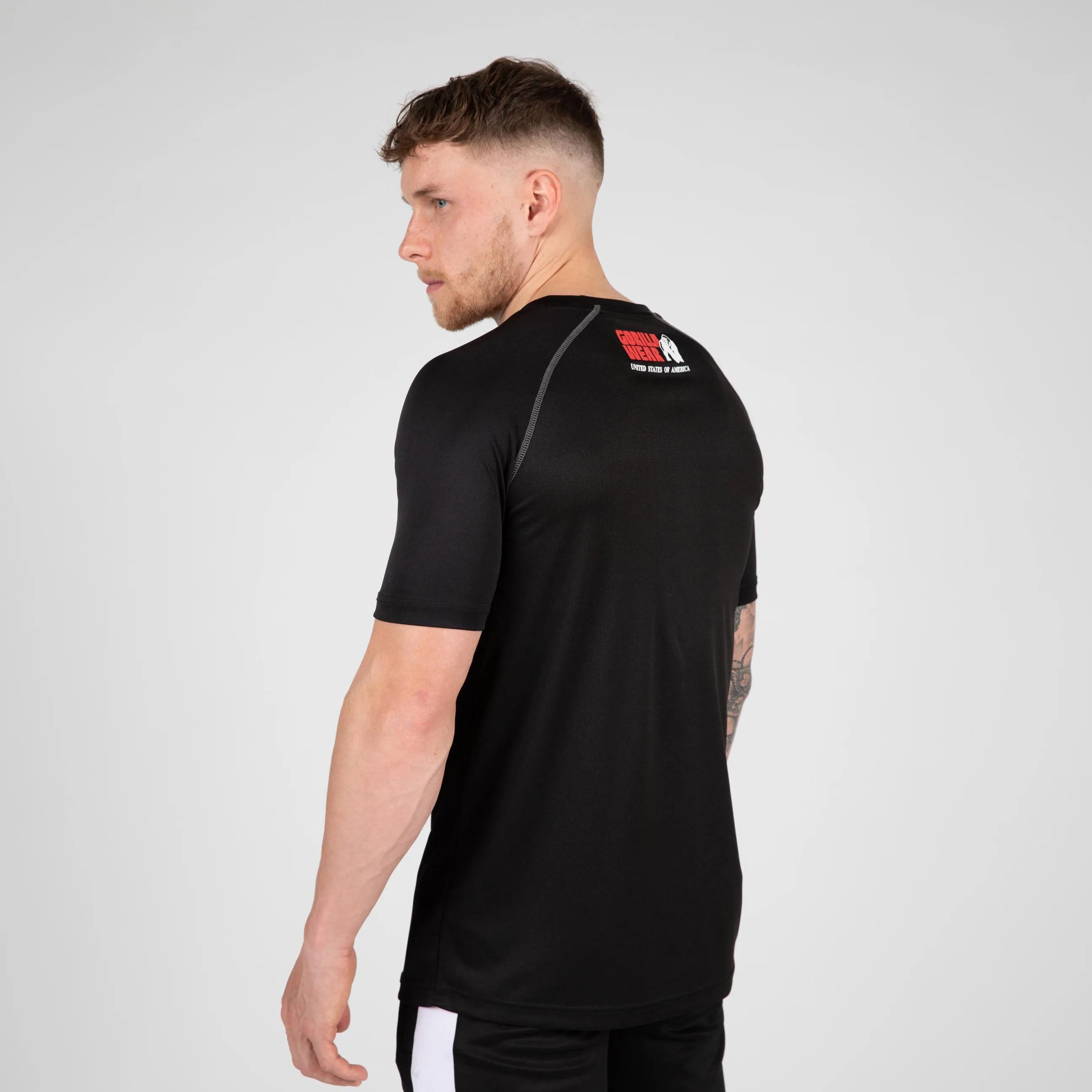 Gorilla Wear Performance T-shirt, sort/grå