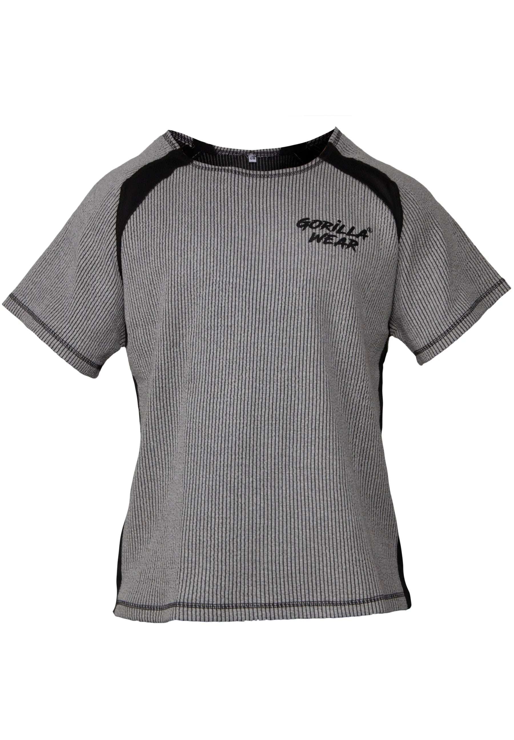 Gorilla Wear Augustine Old School Work Out Top T-shirt, grå