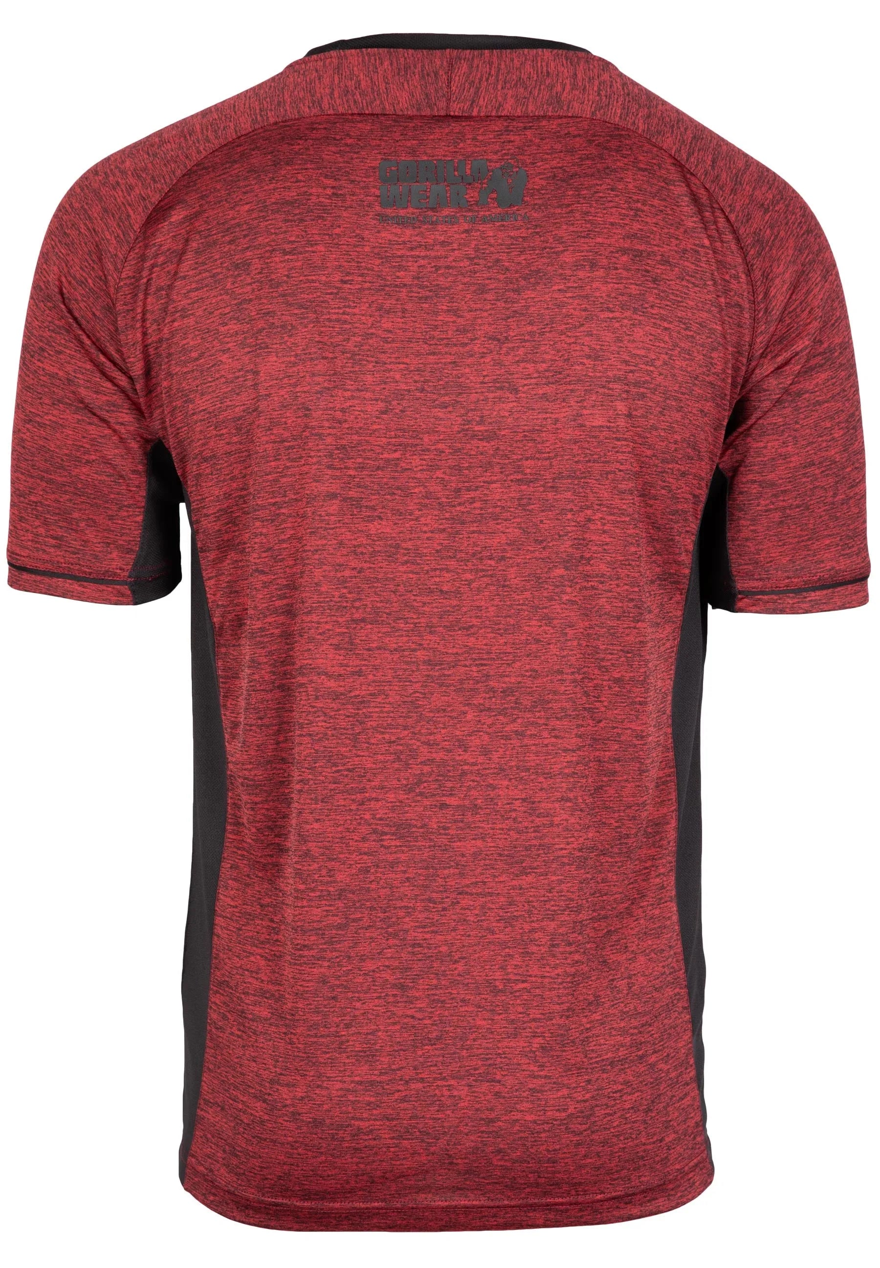 Gorilla Wear Fremont T-shirt, bordeauxrød/sort