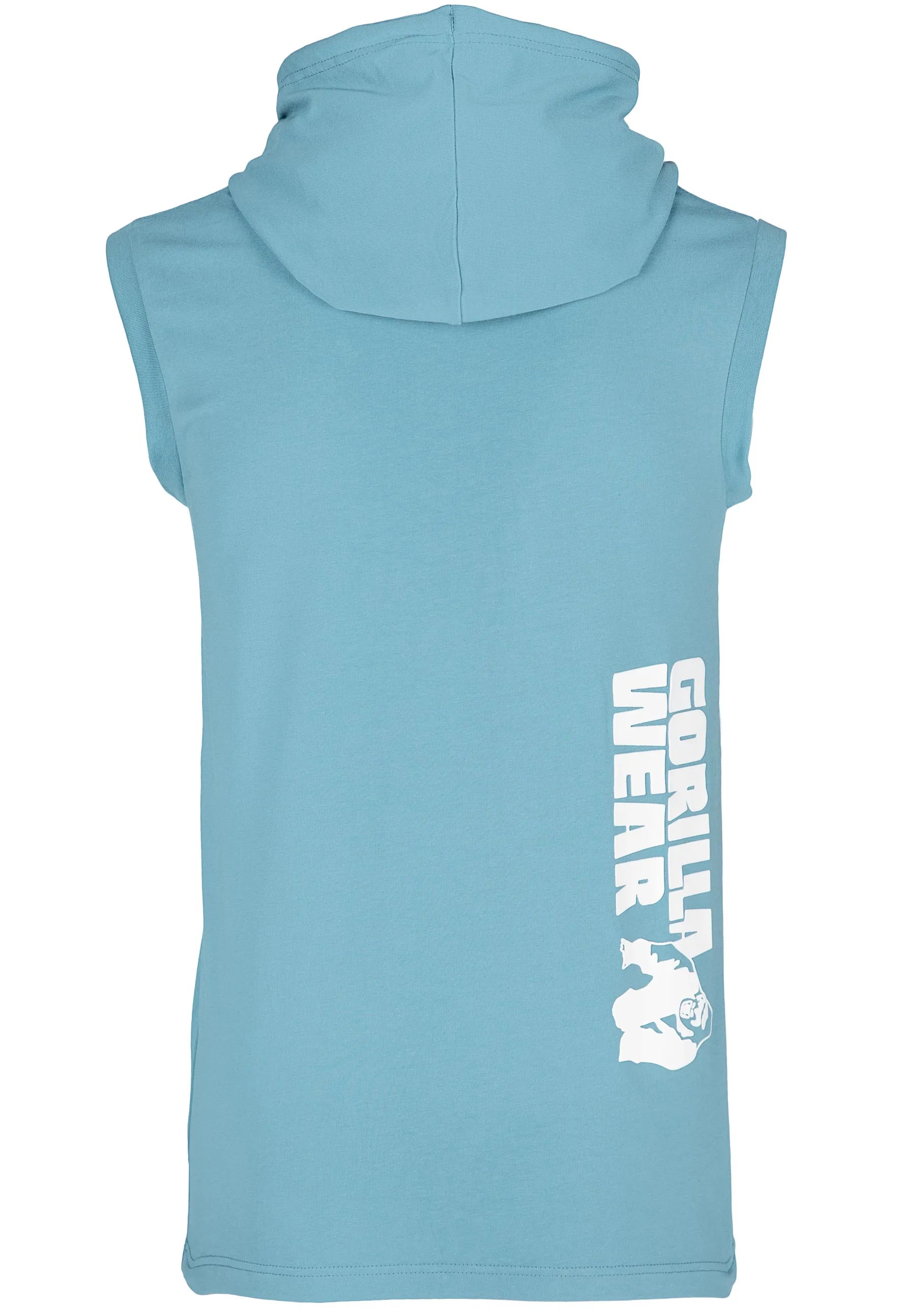 Gorilla Wear Oswego S/L hættetrøje, blå