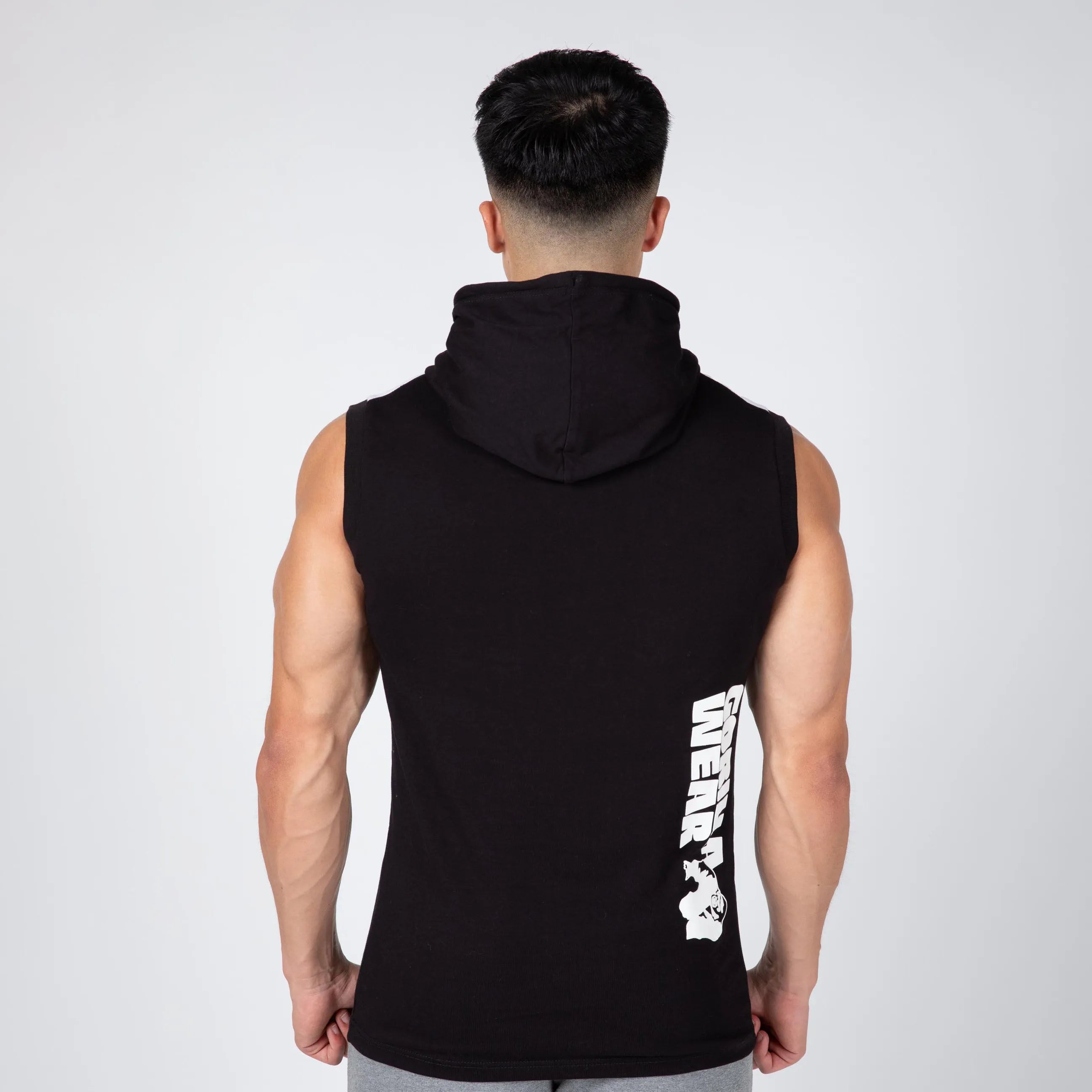 Gorilla Wear Oswego S/L hættetrøje, sort