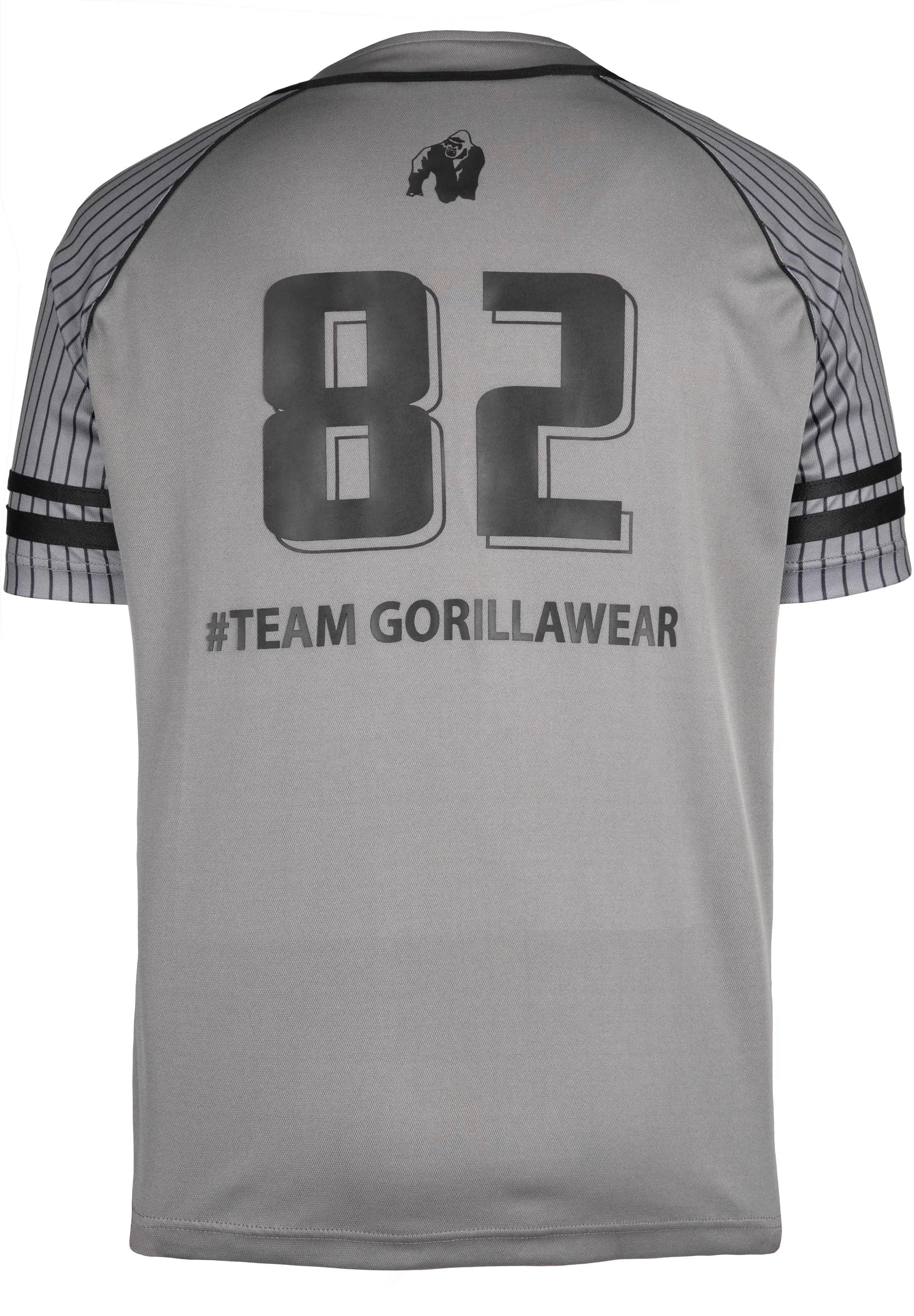 Gorilla Wear 82 baseball trøje T-shirt, grå