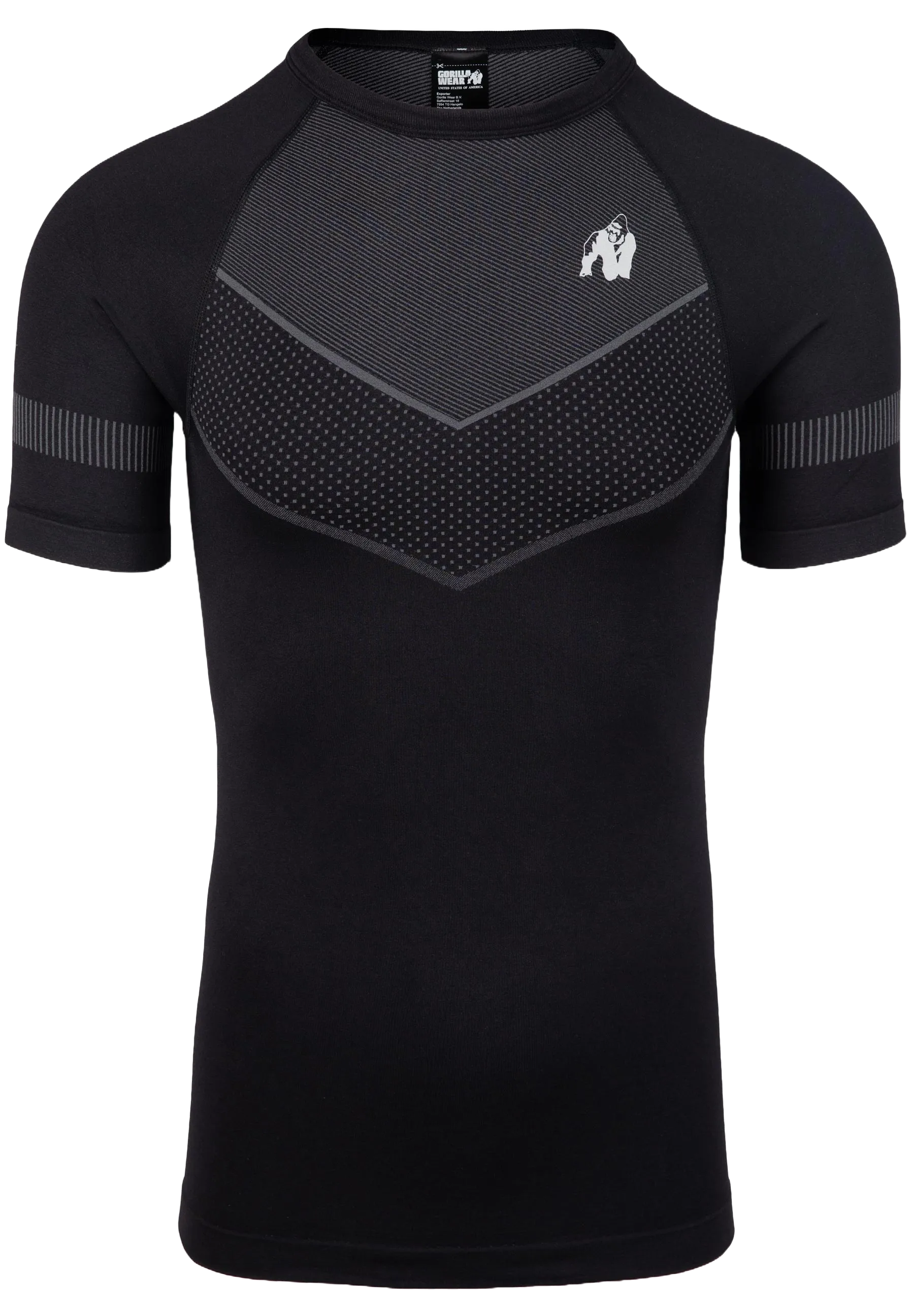 Gorilla Wear Norton Seamless T-Shirt, black