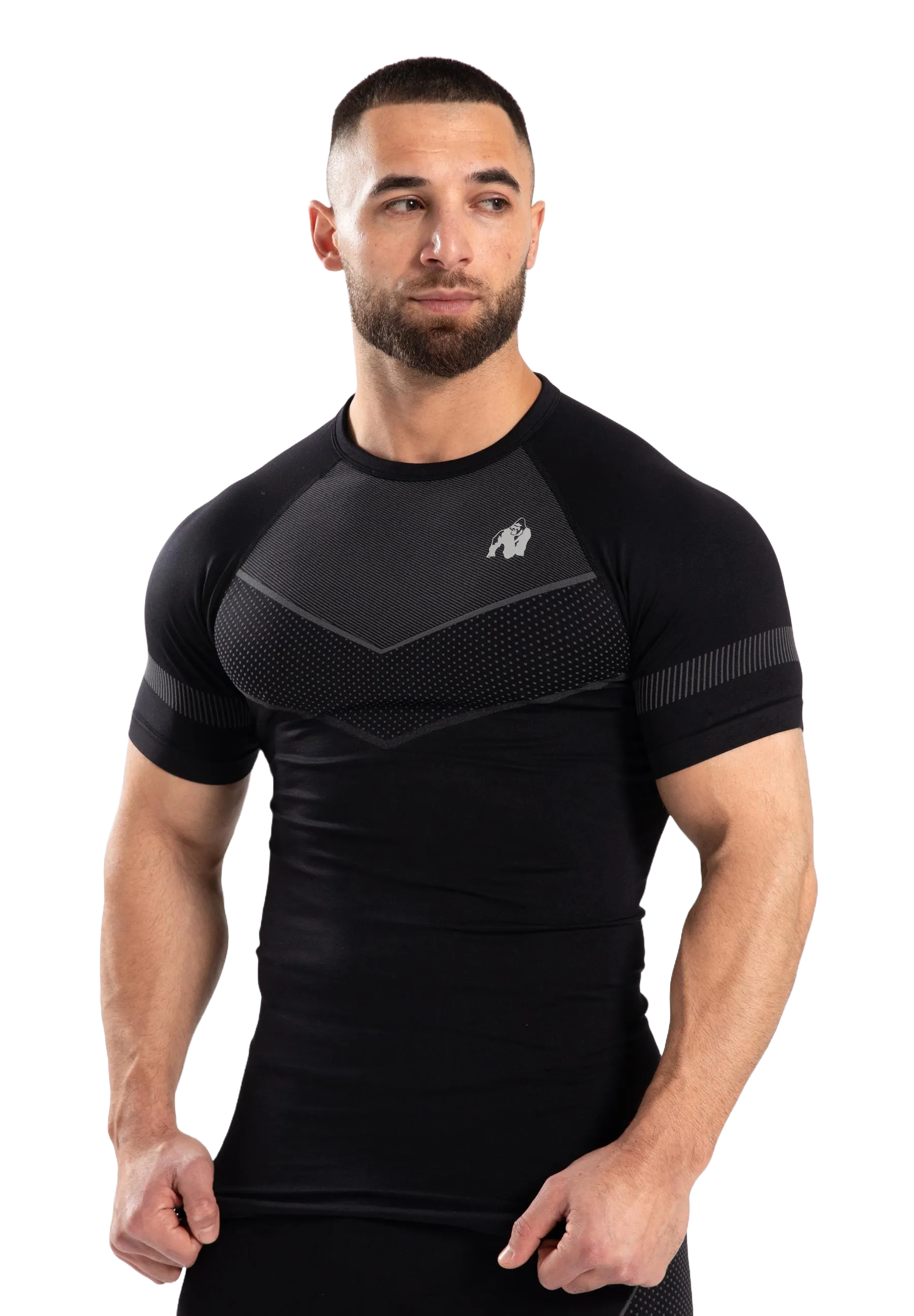 Gorilla Wear Norton Seamless T-Shirt, black