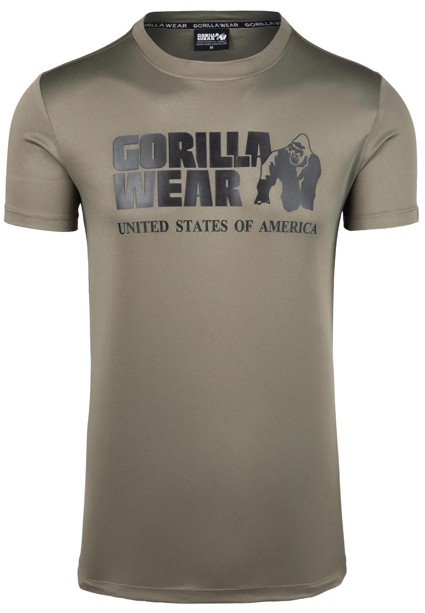 Gorilla Wear Classic trænings-T-shirt, armygrøn