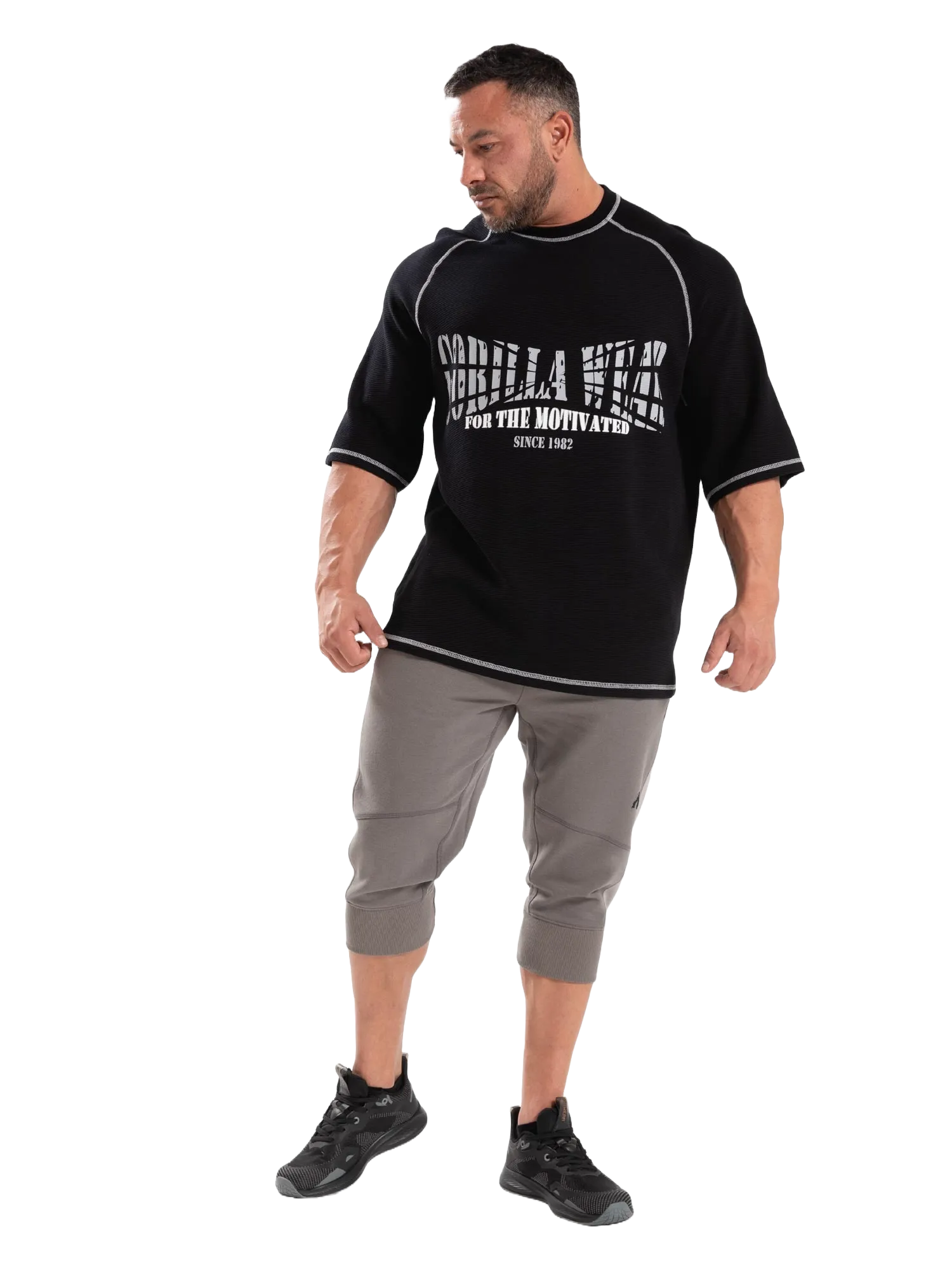 Gorilla Wear Finley Oversized T-shirt, sort/grå